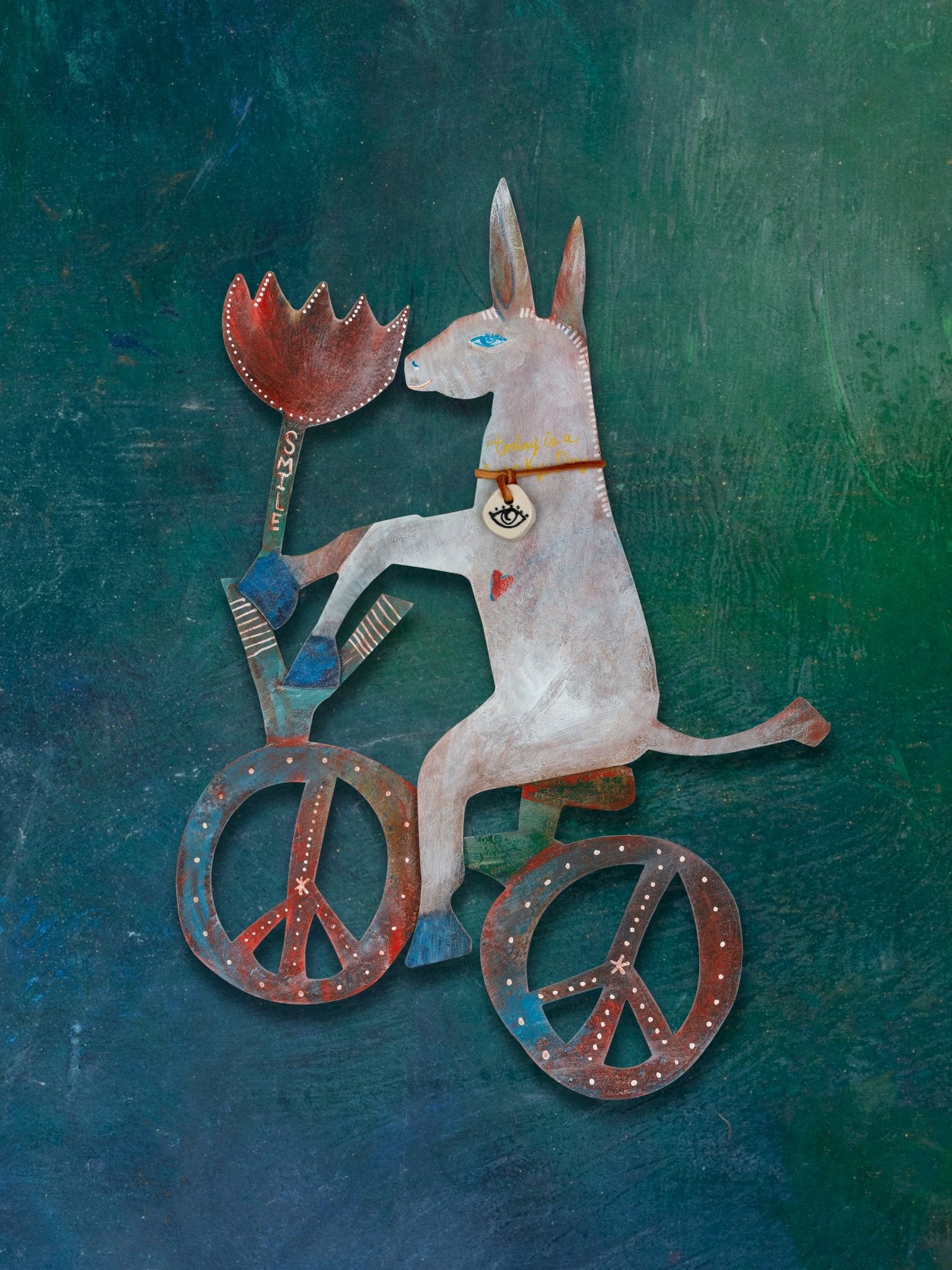 Peace Pedaling Friend - Jes MaHarry