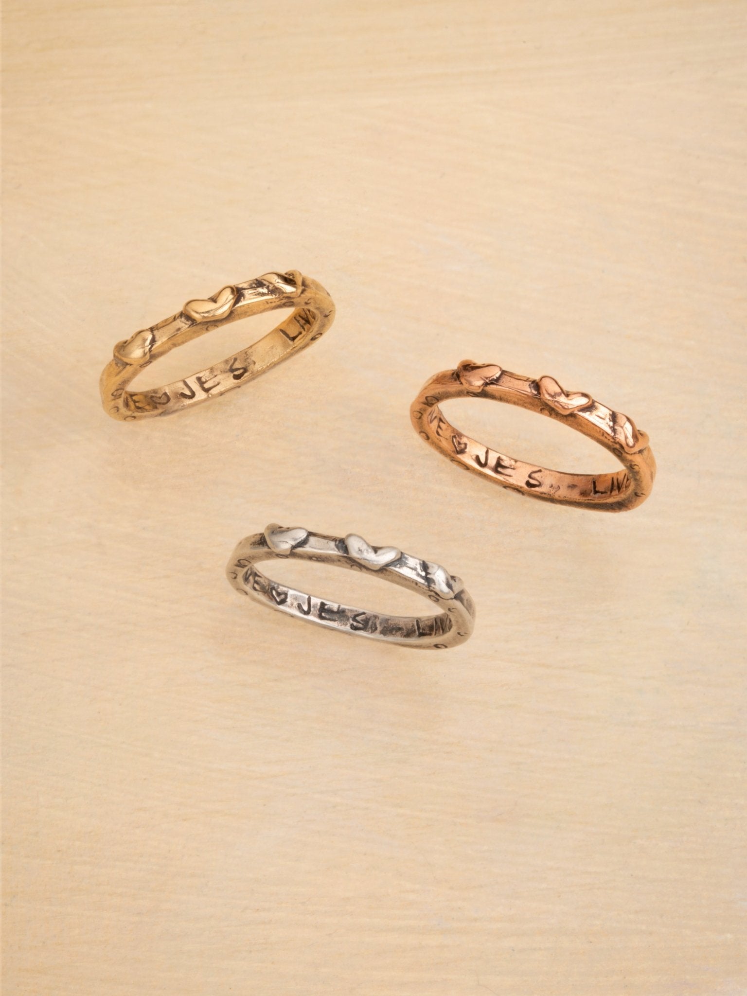 Three Loves Ring - Jes MaHarry