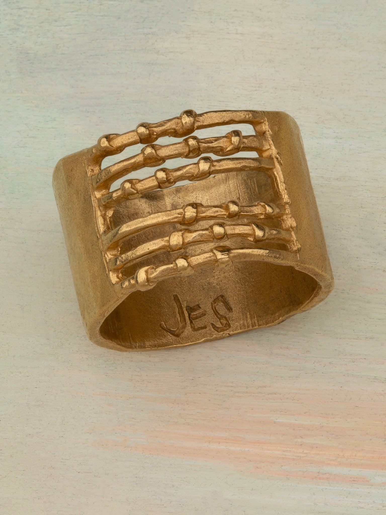 Lines of Light Ring - Jes MaHarry