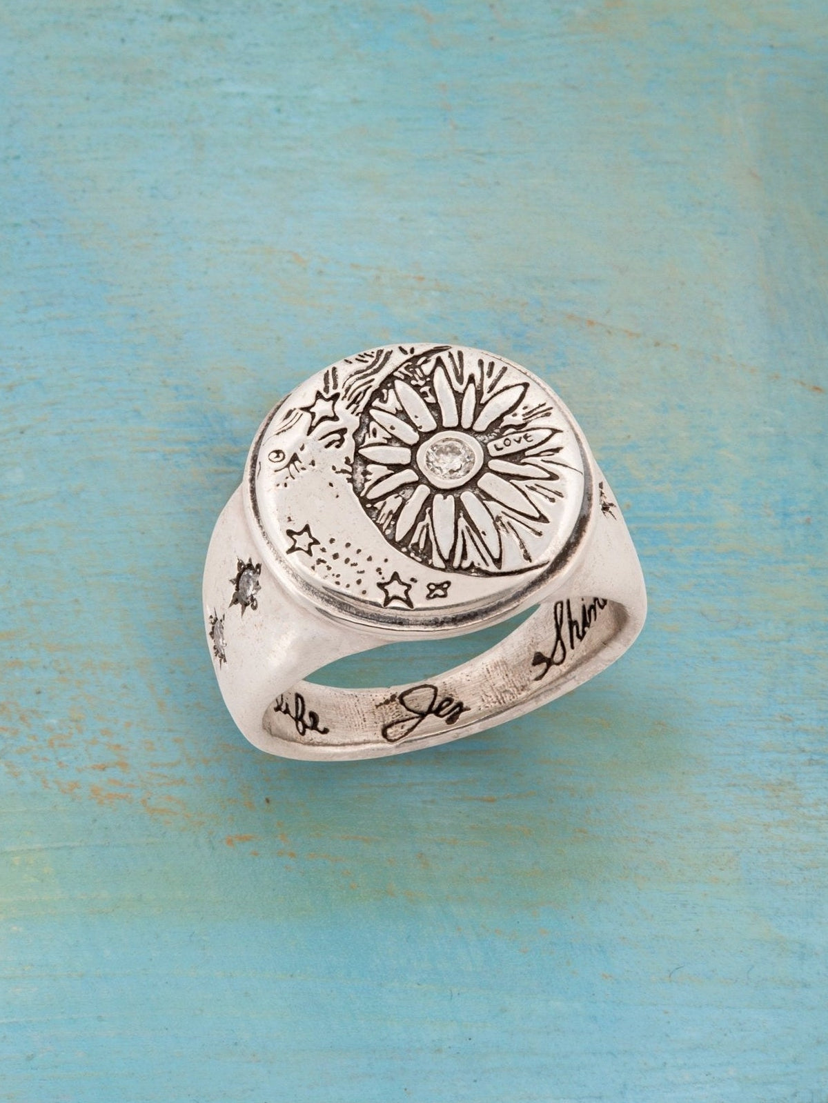 Moon and Sun Ring - Jes MaHarry