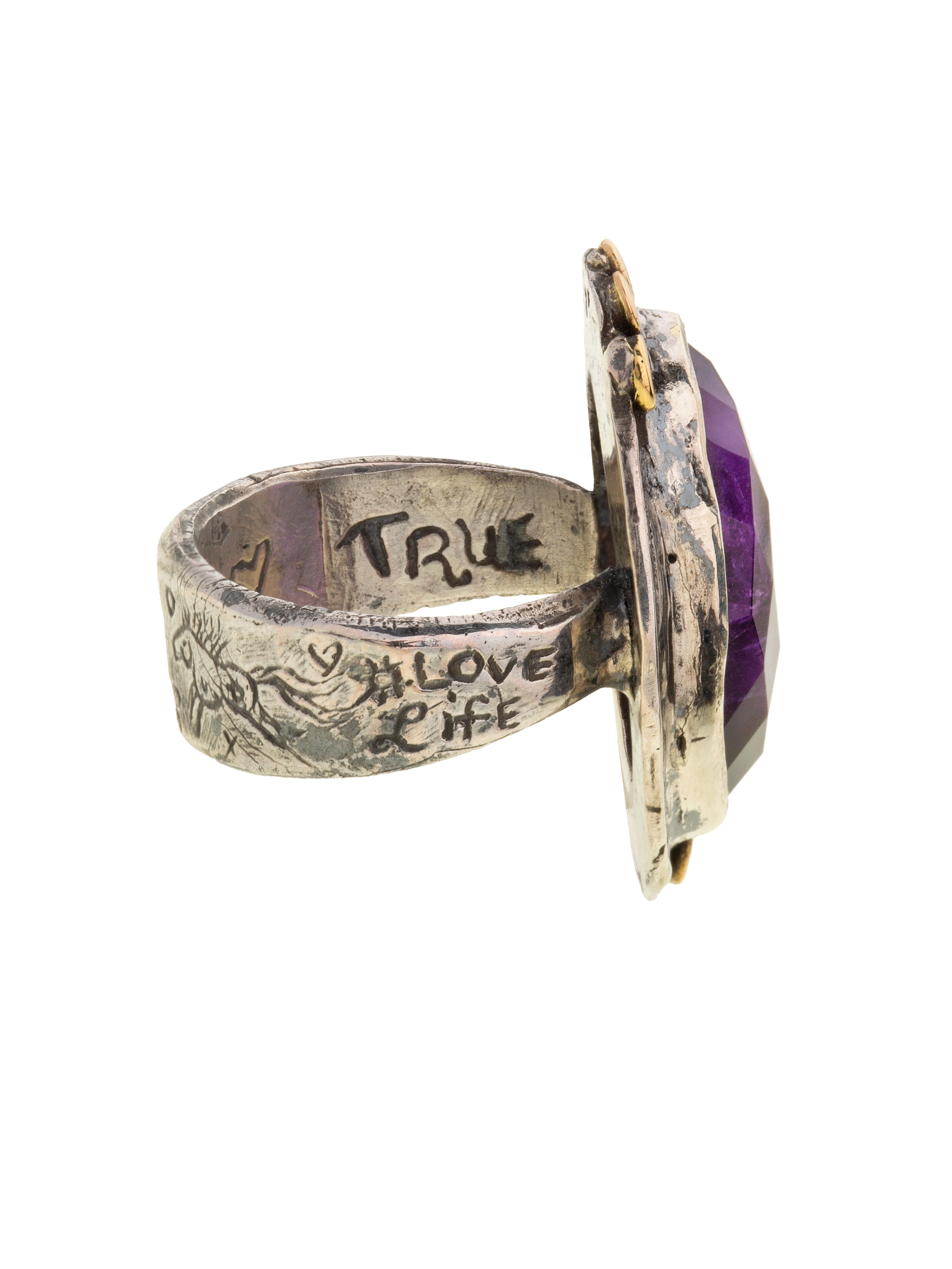Purple Paradise Ring