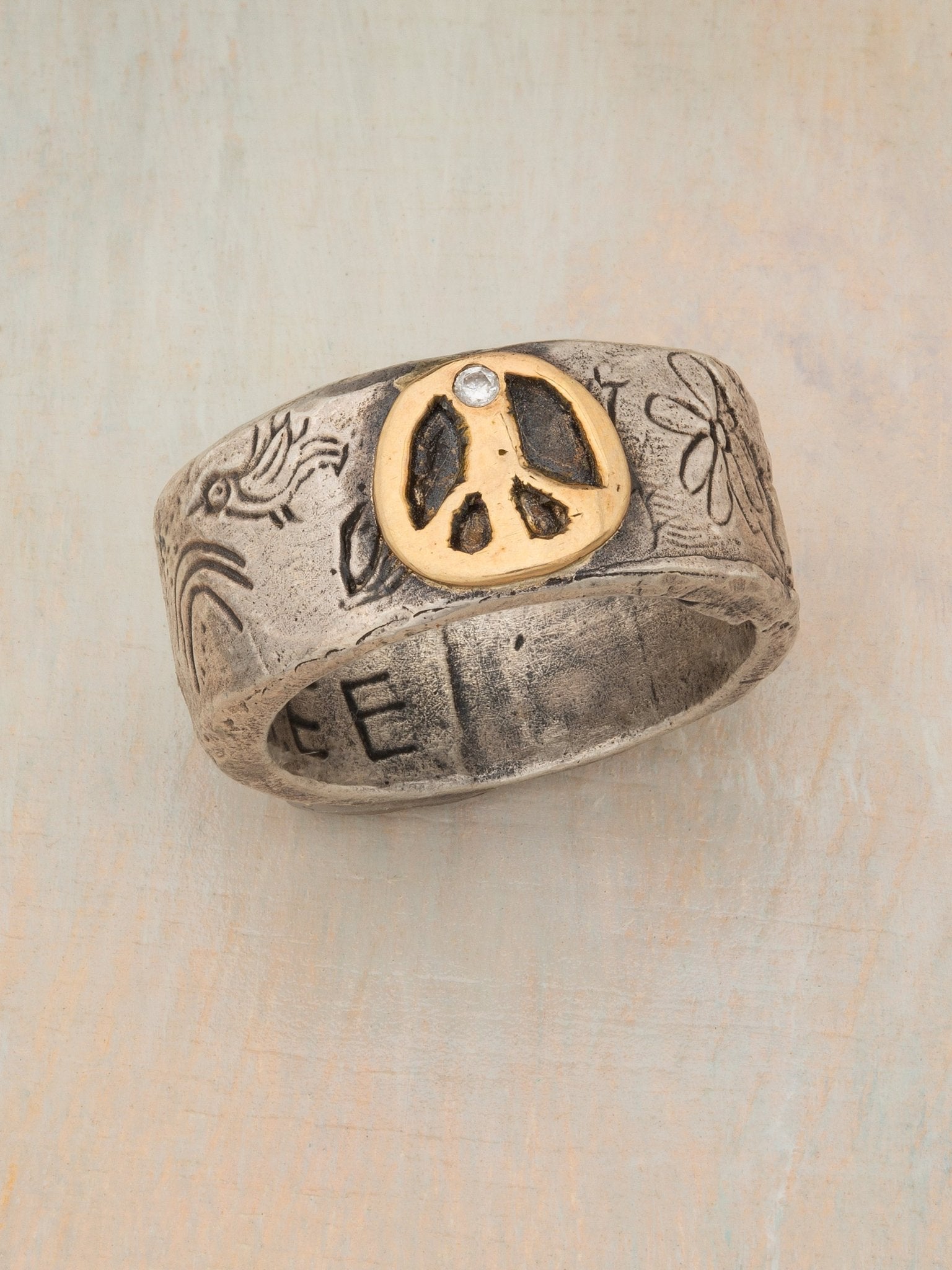 Light And Peace Ring - Jes MaHarry