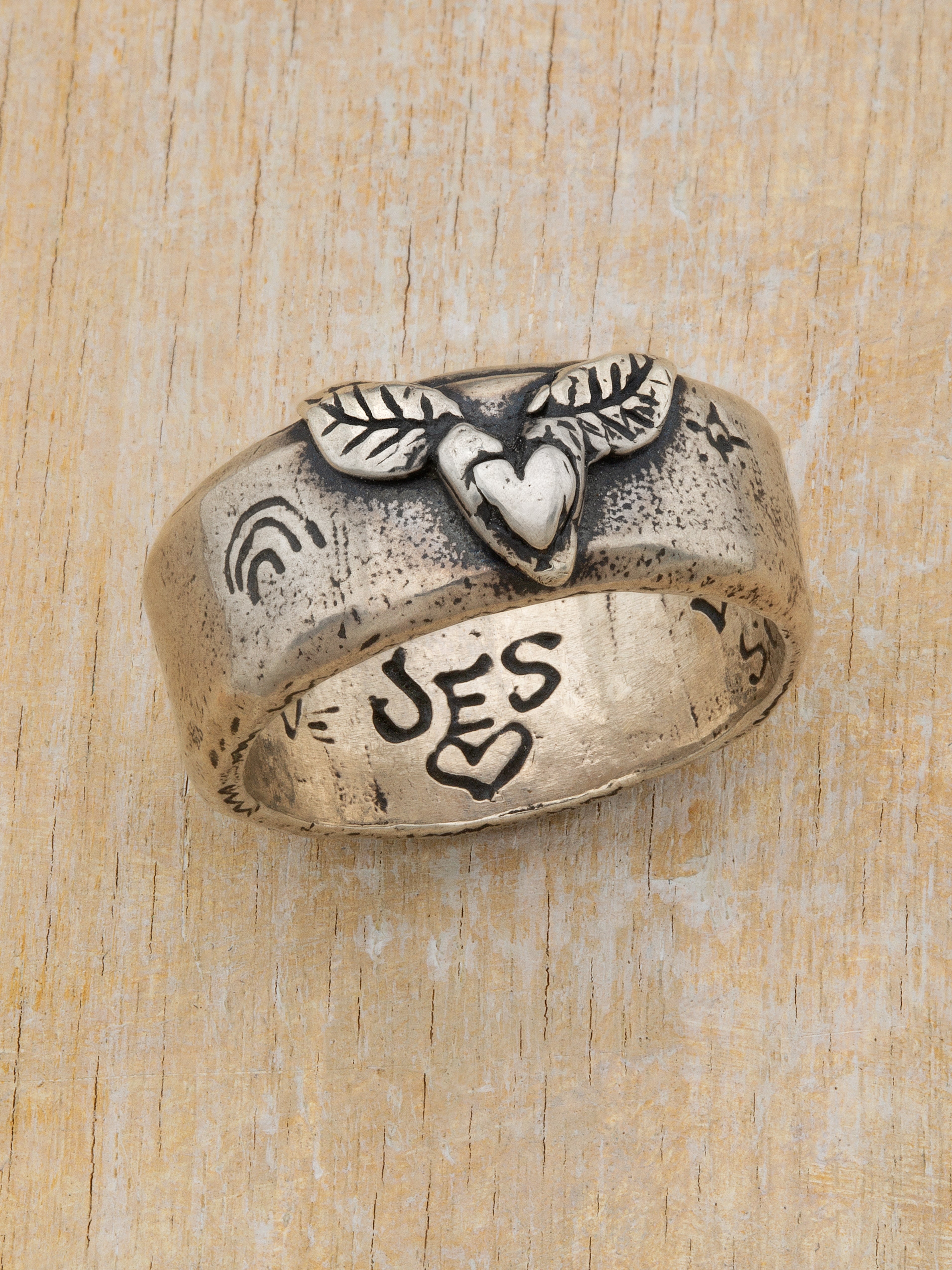 Winged Love Ring
