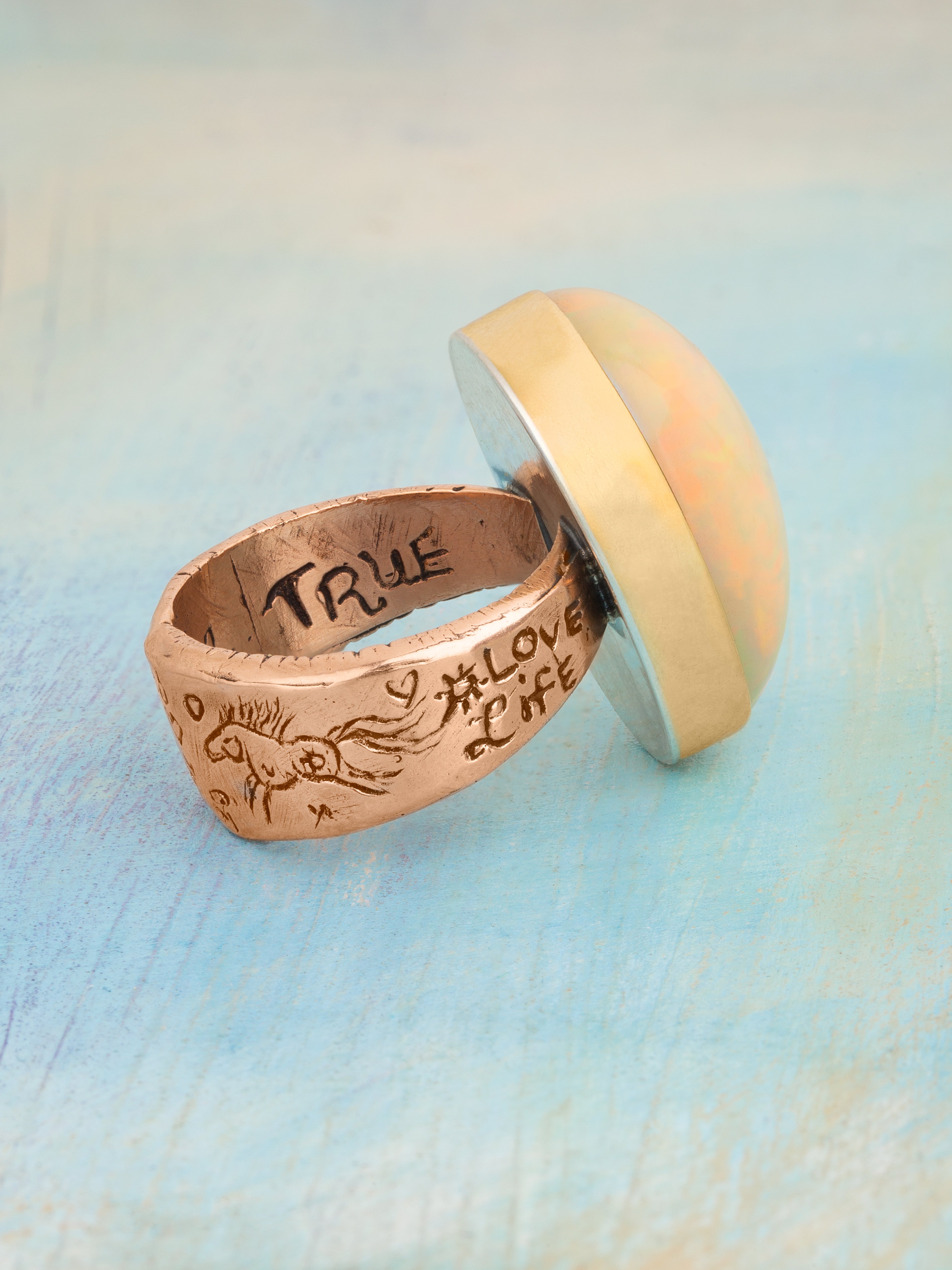 Artists Stone Ring