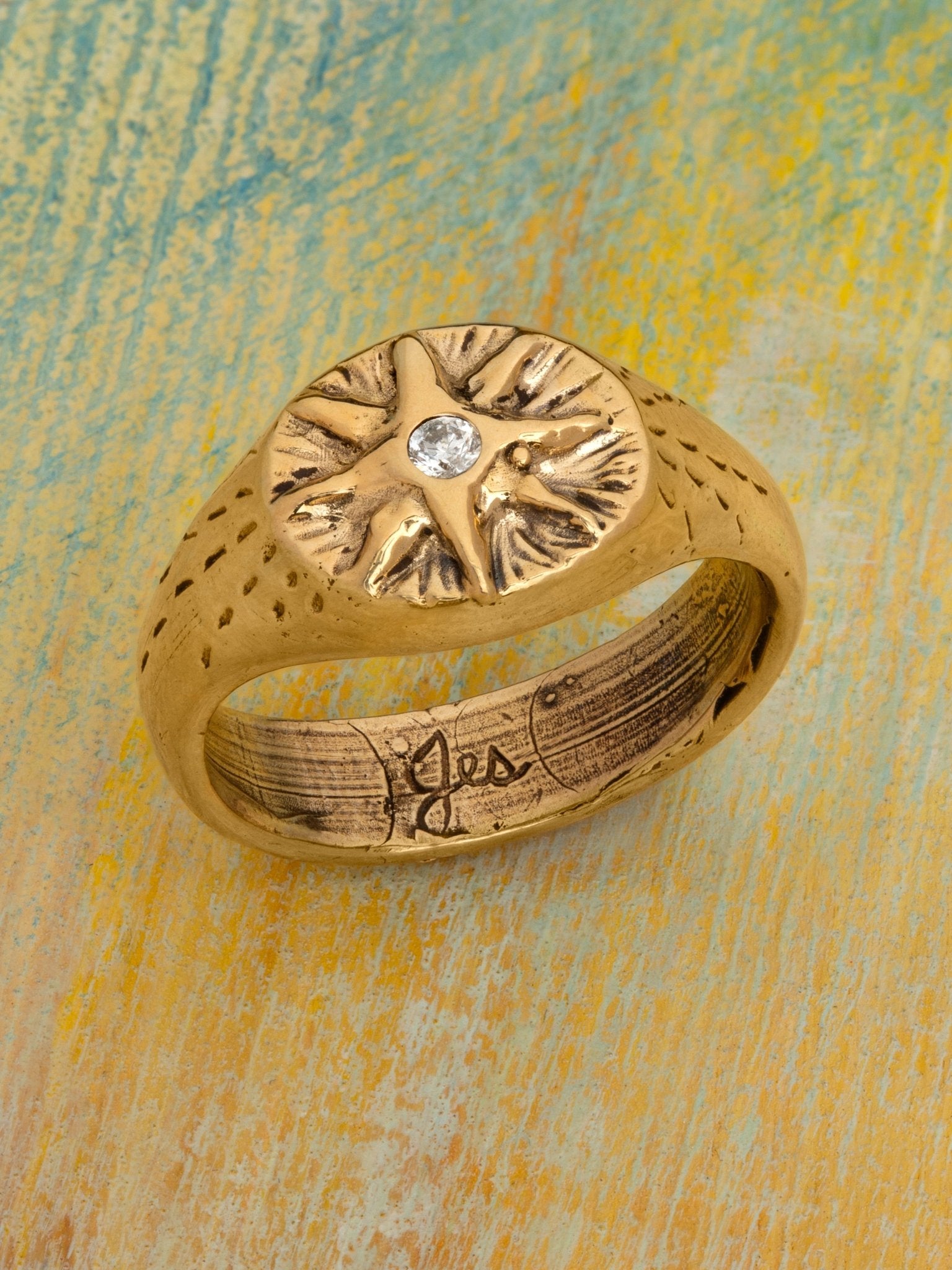 Follow Your Intuition Ring - Jes MaHarry