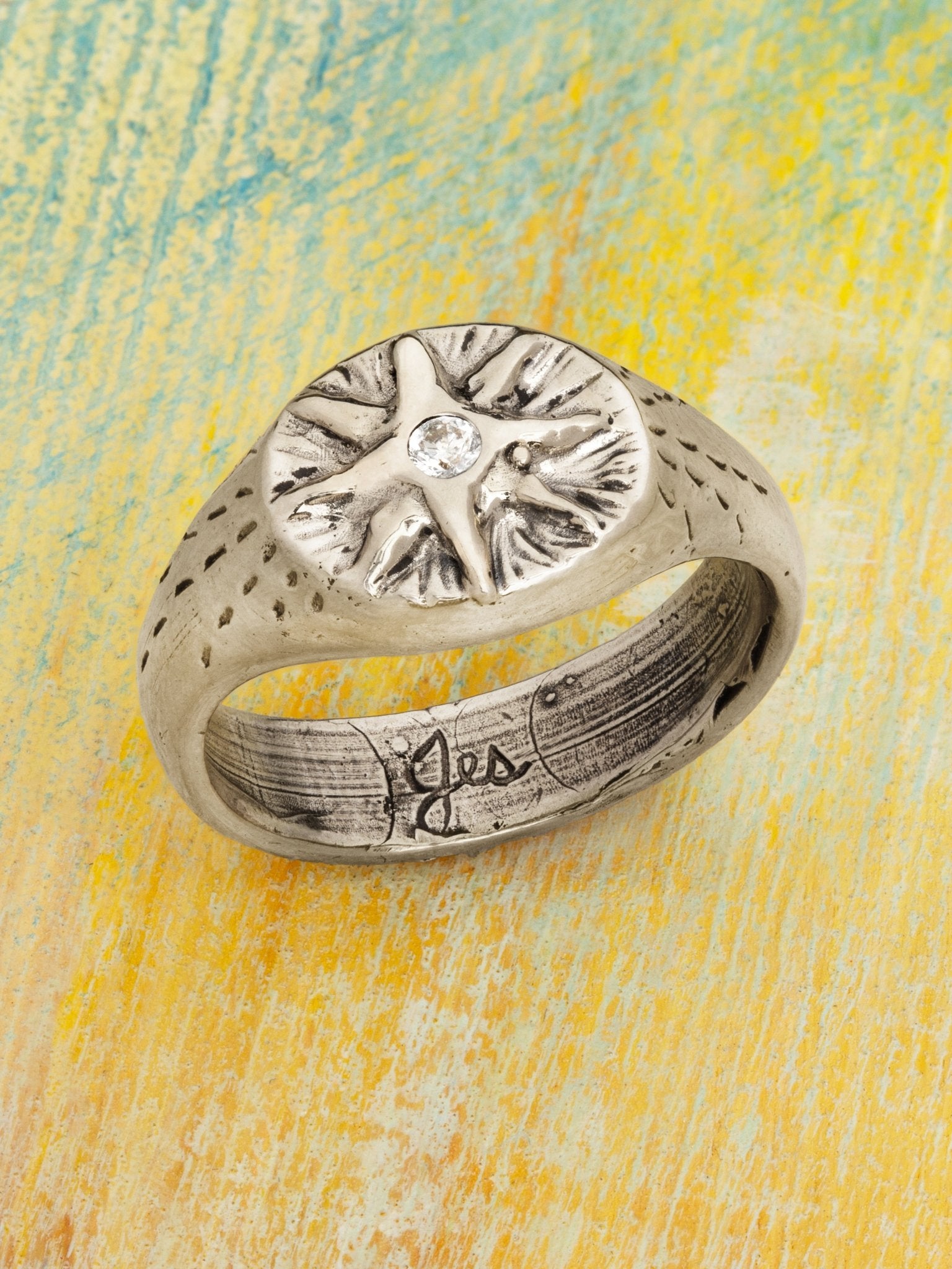 Follow Your Intuition Ring - Jes MaHarry
