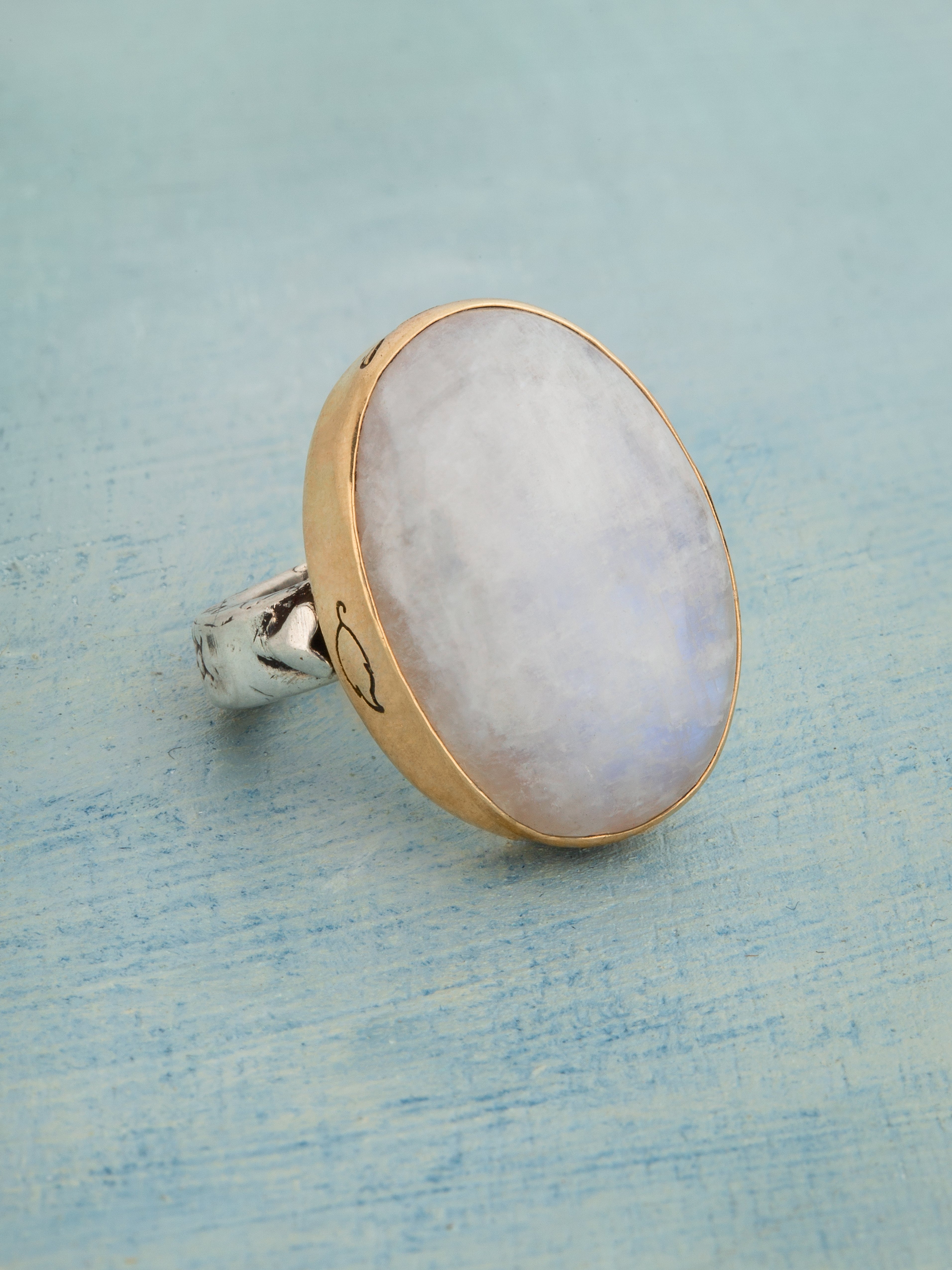 Dancing Moonbeam Ring