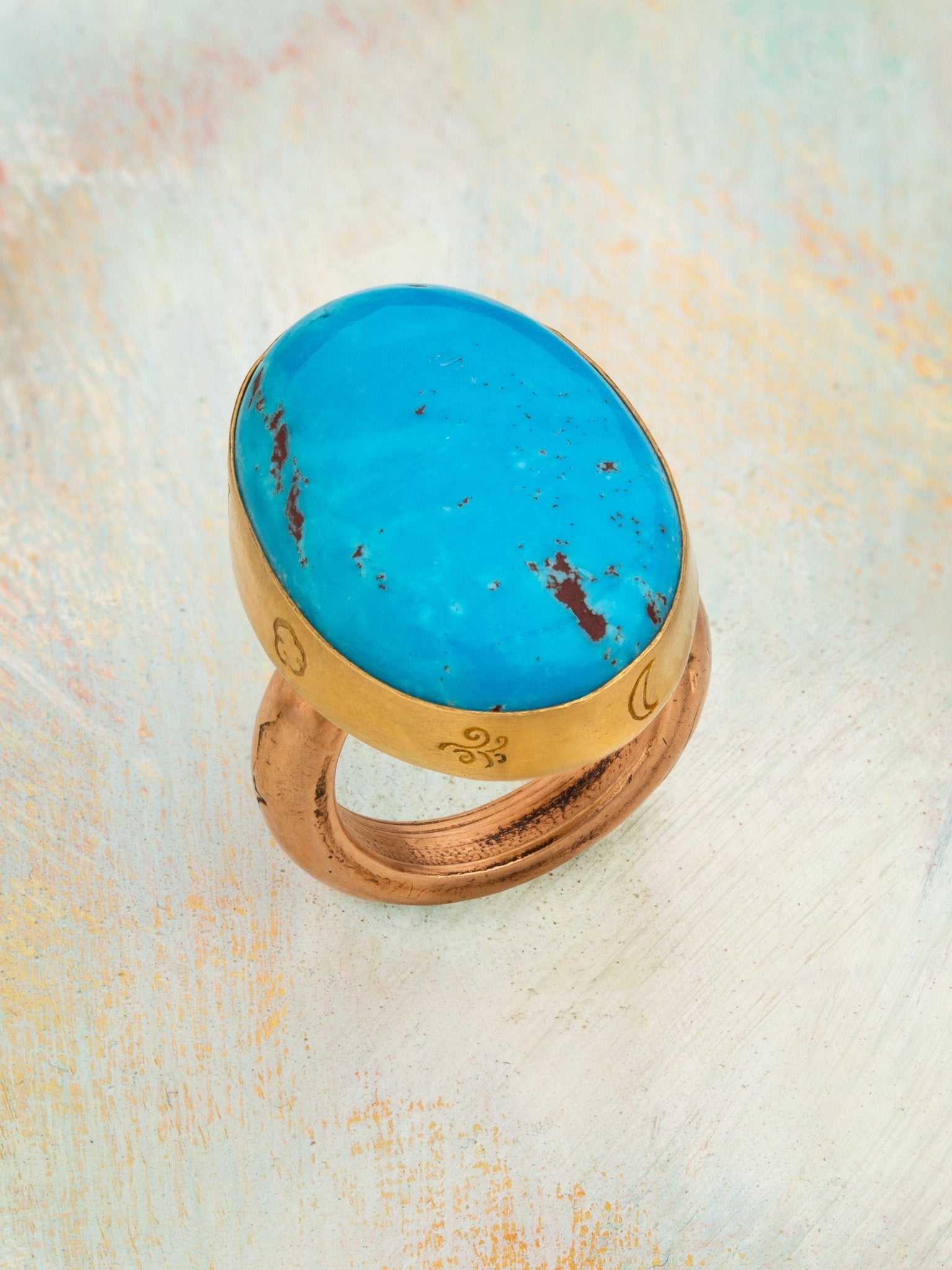 Sky Stone Ring - Jes MaHarry