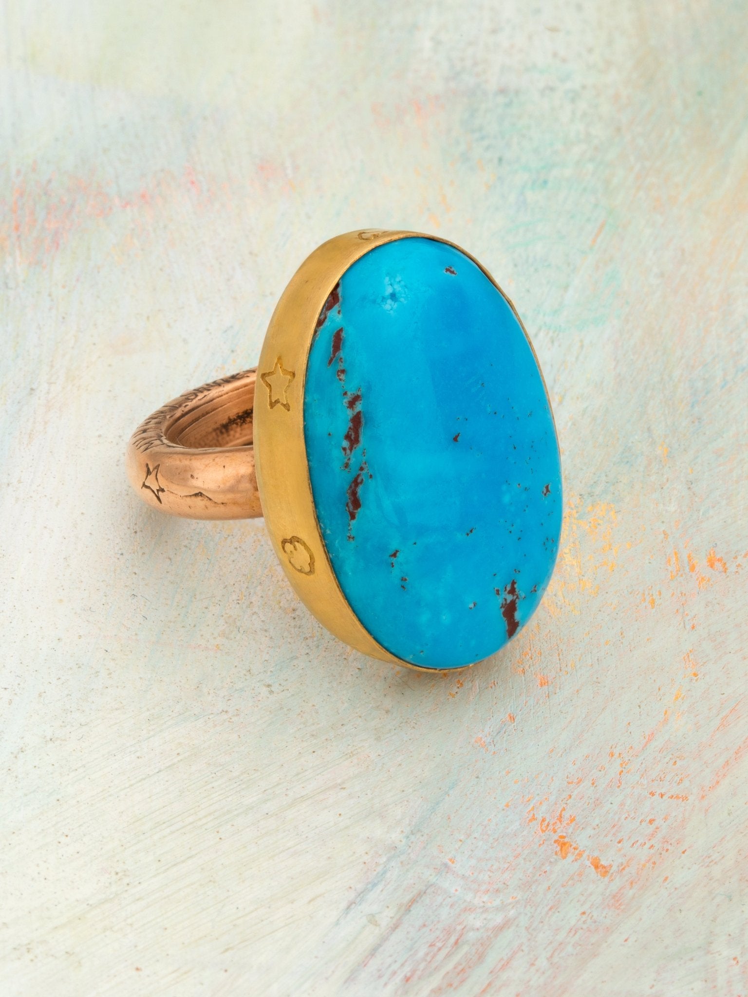 Sky Stone Ring - Jes MaHarry
