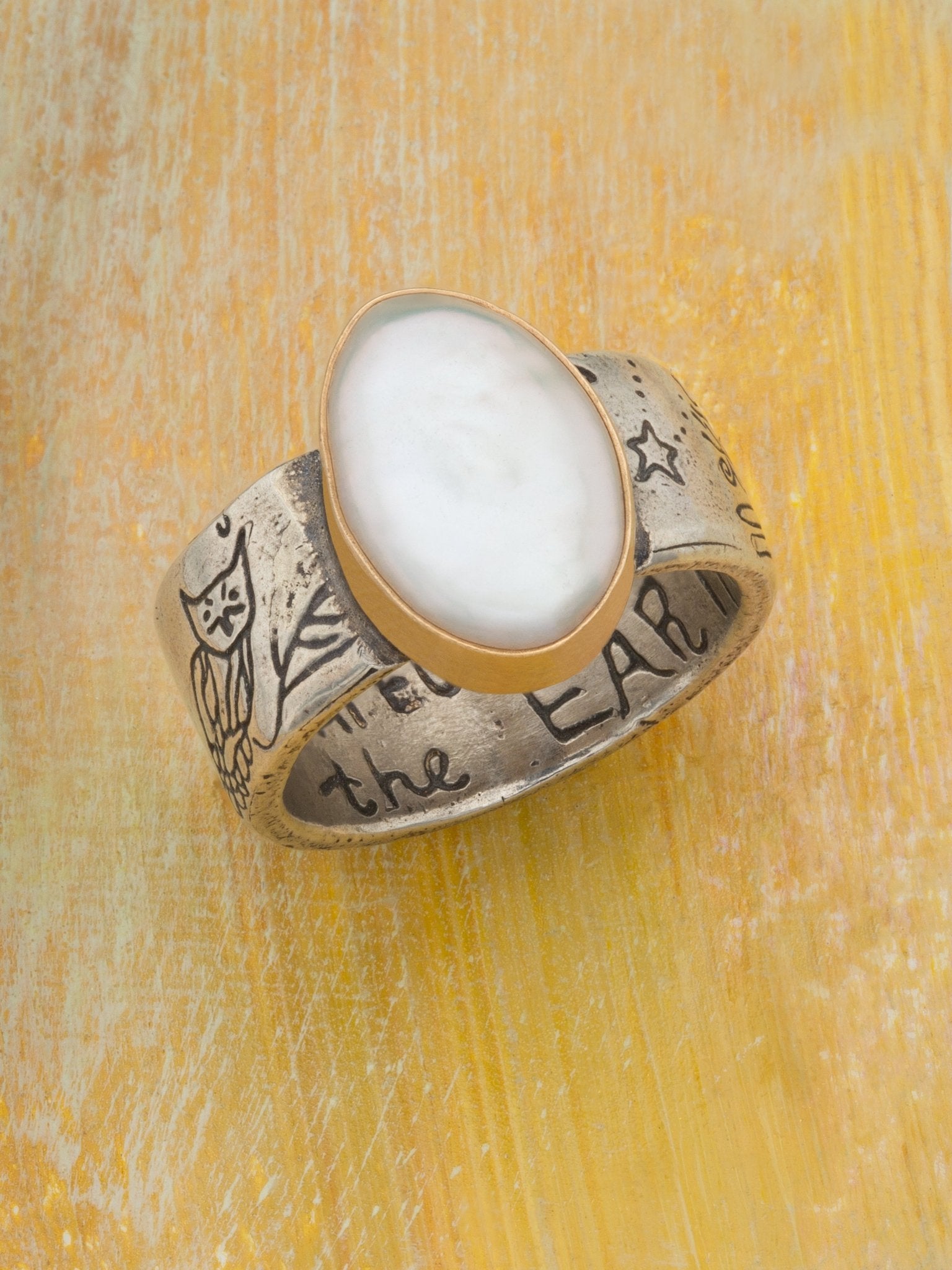Pearl Tide Ring - Jes MaHarry