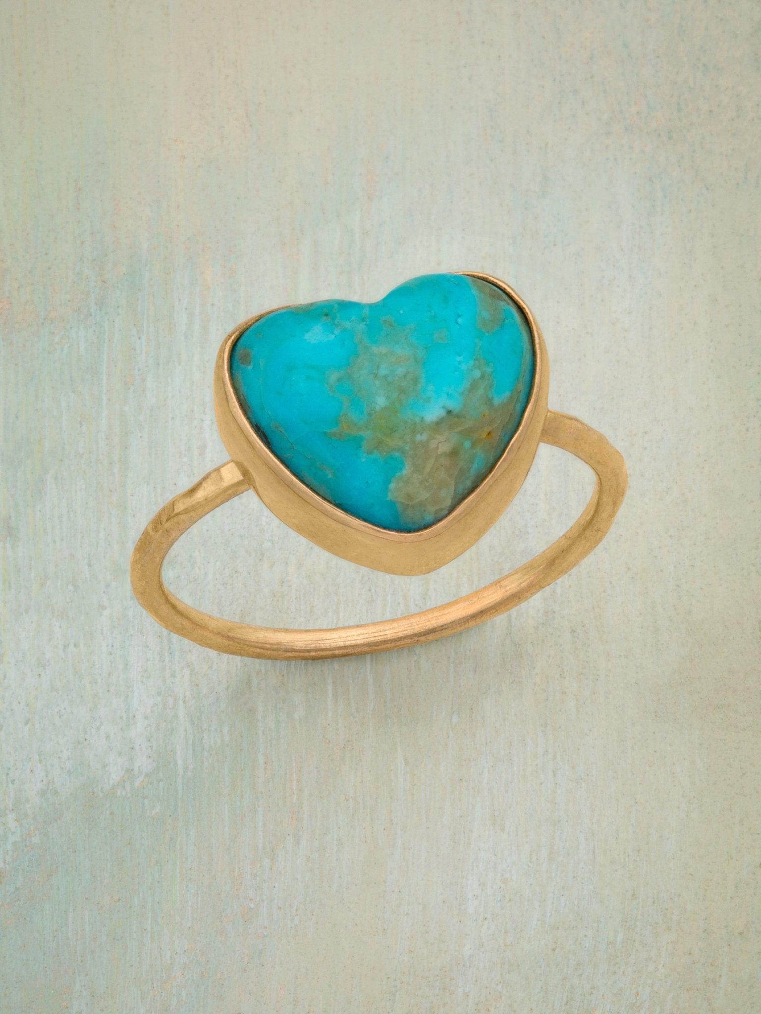 Turquoise Love Ring - Jes MaHarry