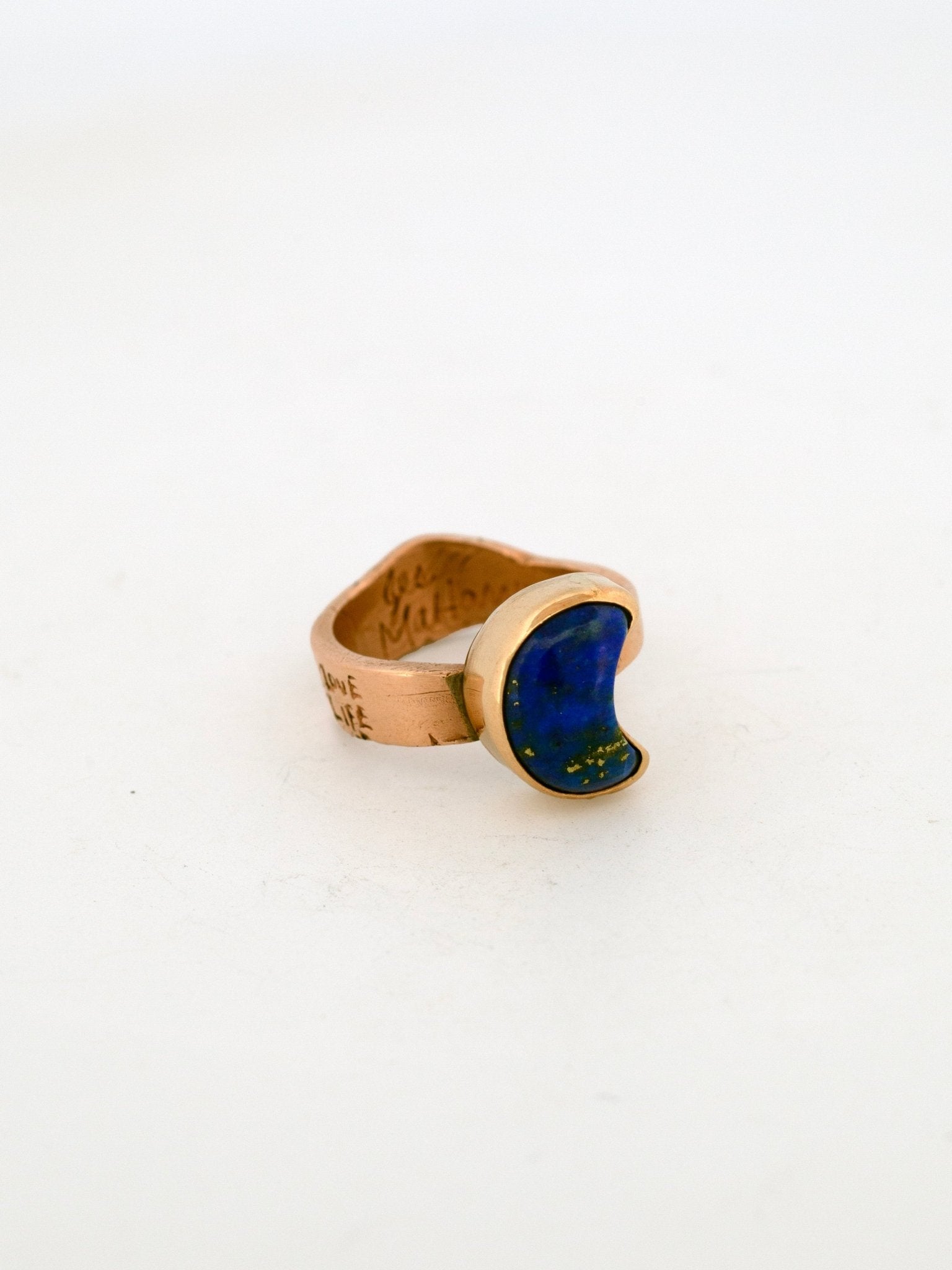 Midnight Moon Ring — Handmade by Jes MaHarry