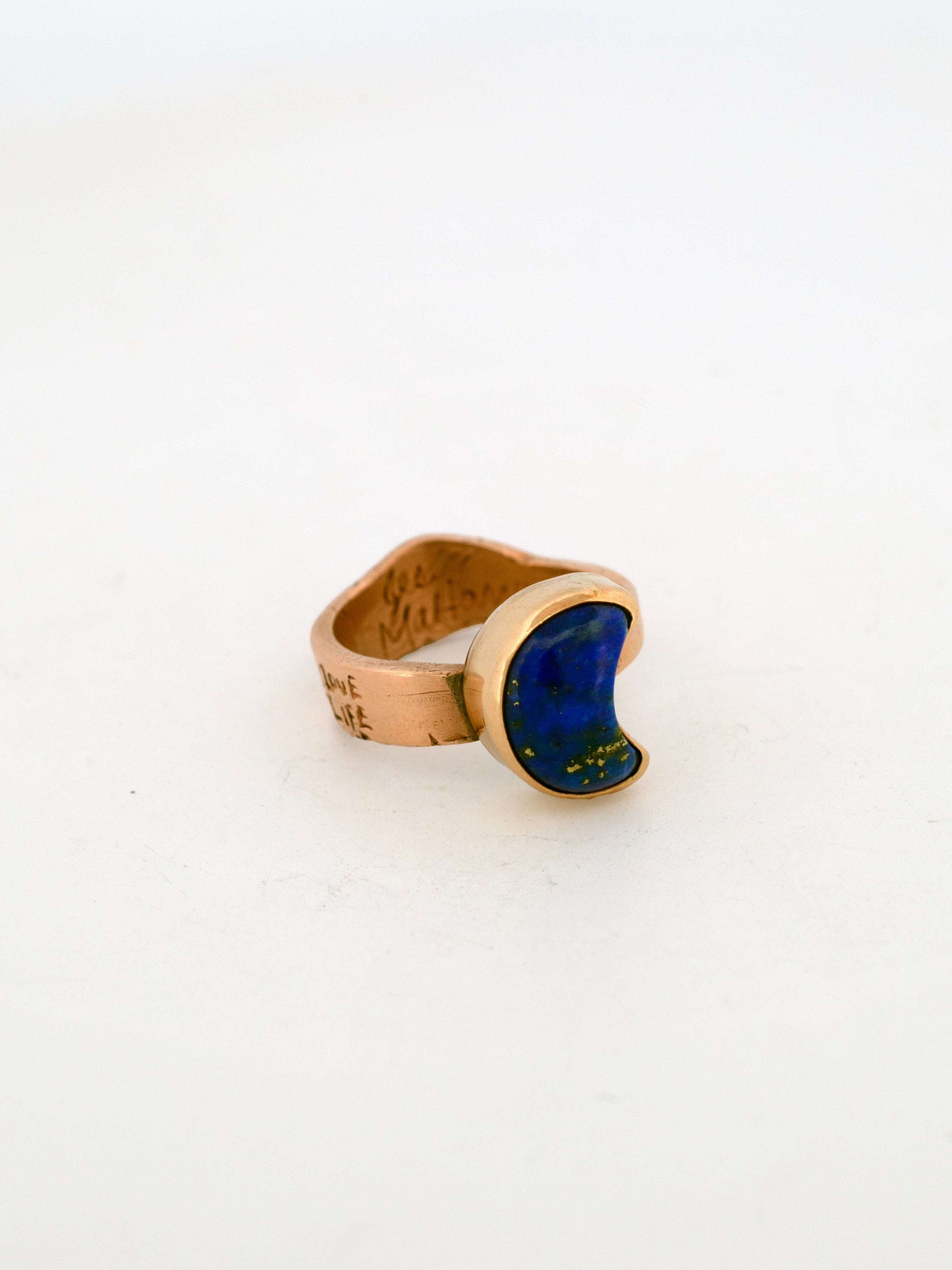 Midnight Moon Ring