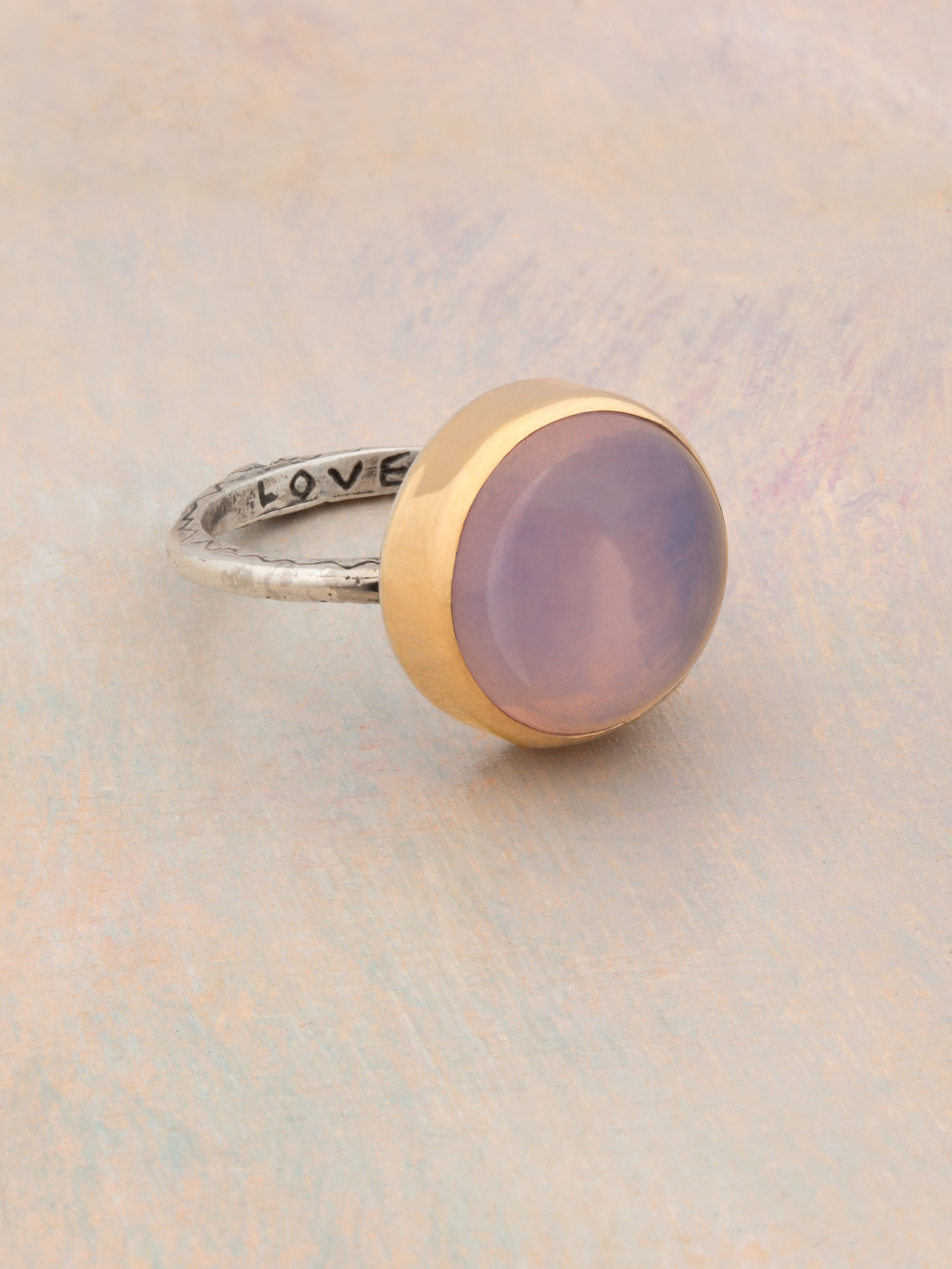 Lilac LOVE RING