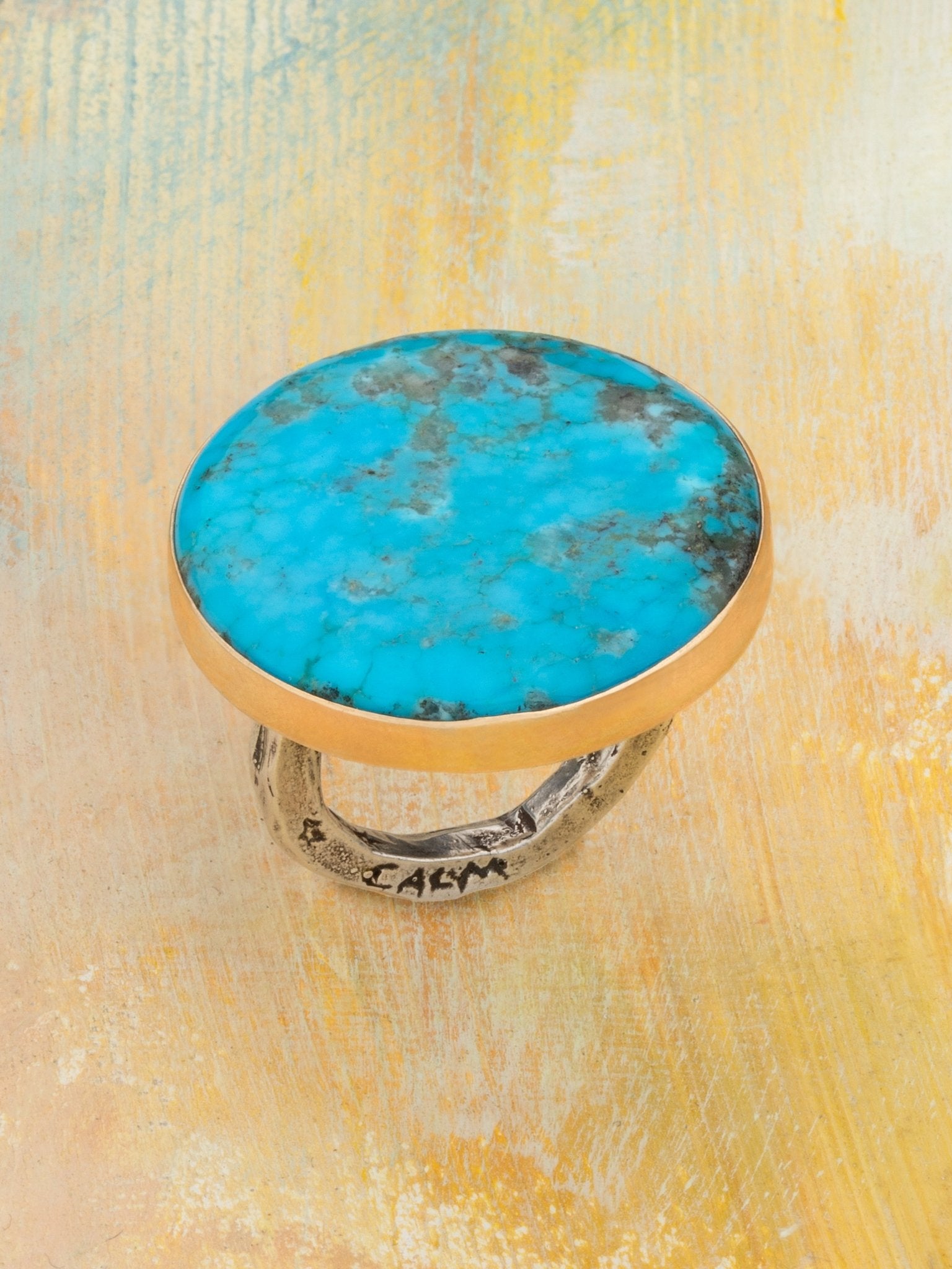 Turquoise Tenderness Ring — Handmade by Jes MaHarry