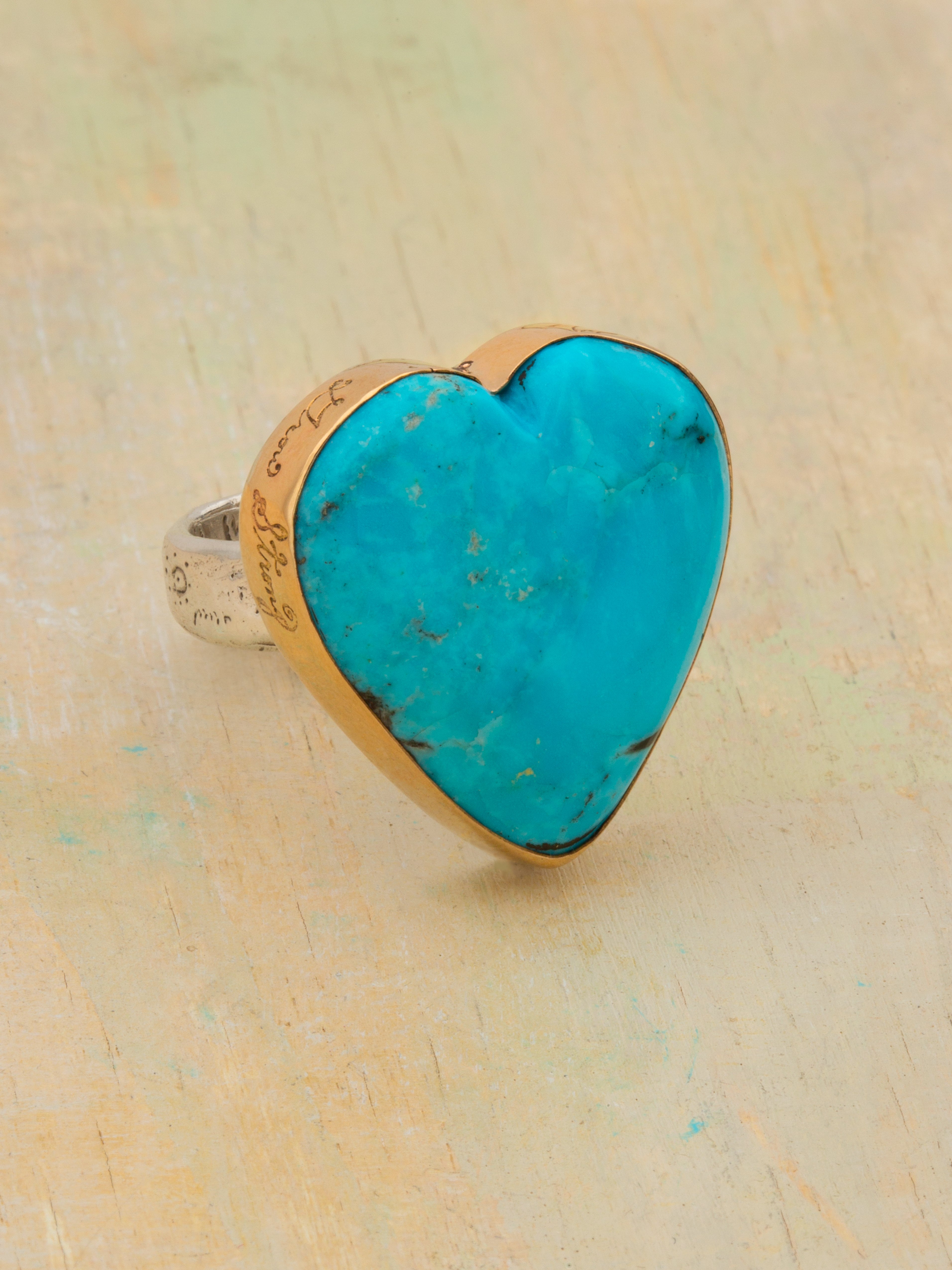 TRUE BLUE LOVE RING