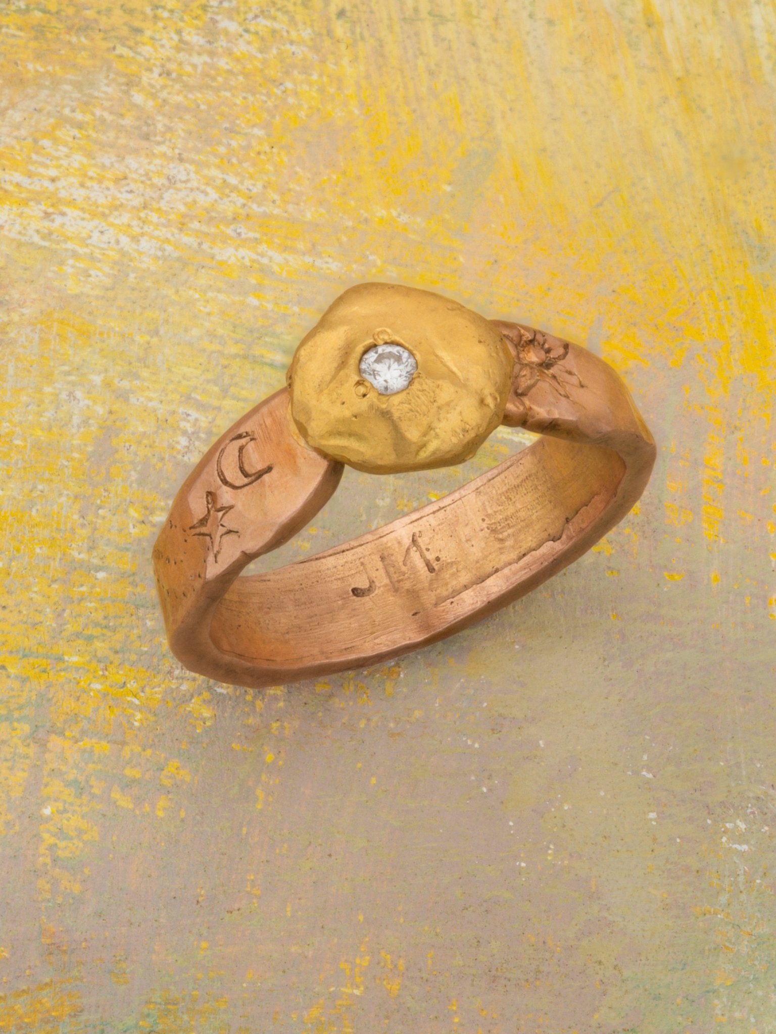 Golden Light Ring - Jes MaHarry