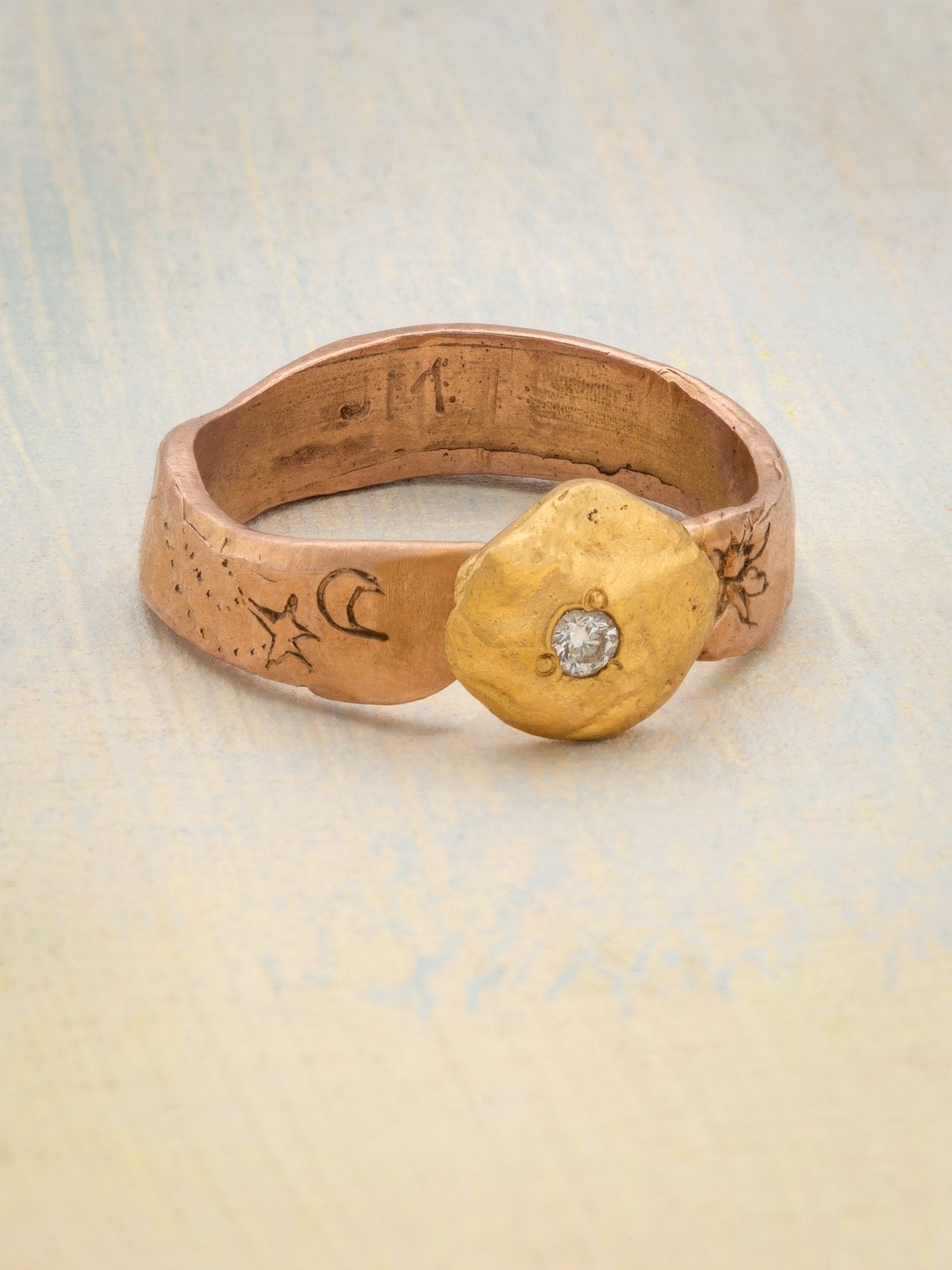 Golden Light Ring - Jes MaHarry