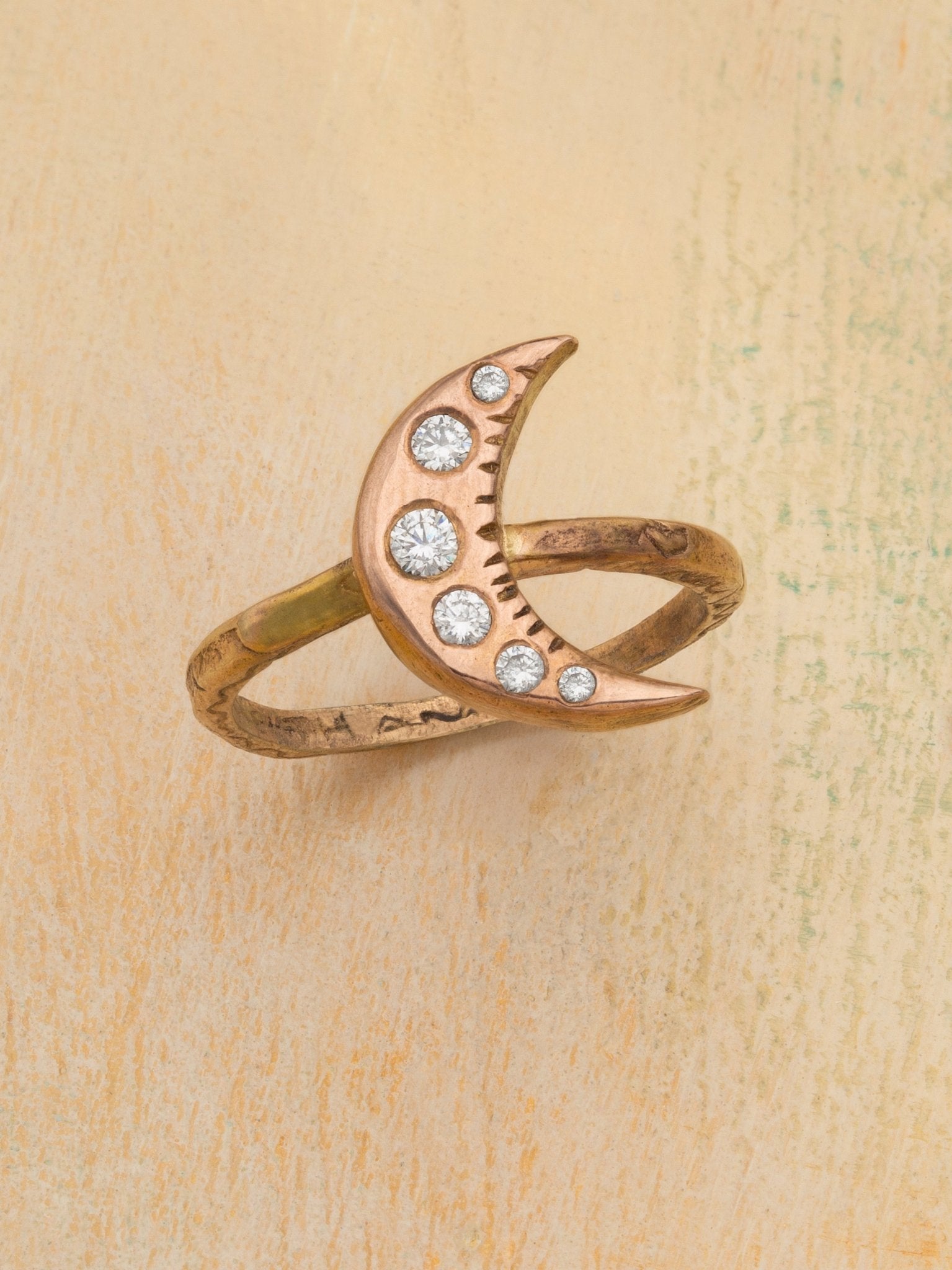 Crescent Glow Ring - Jes MaHarry