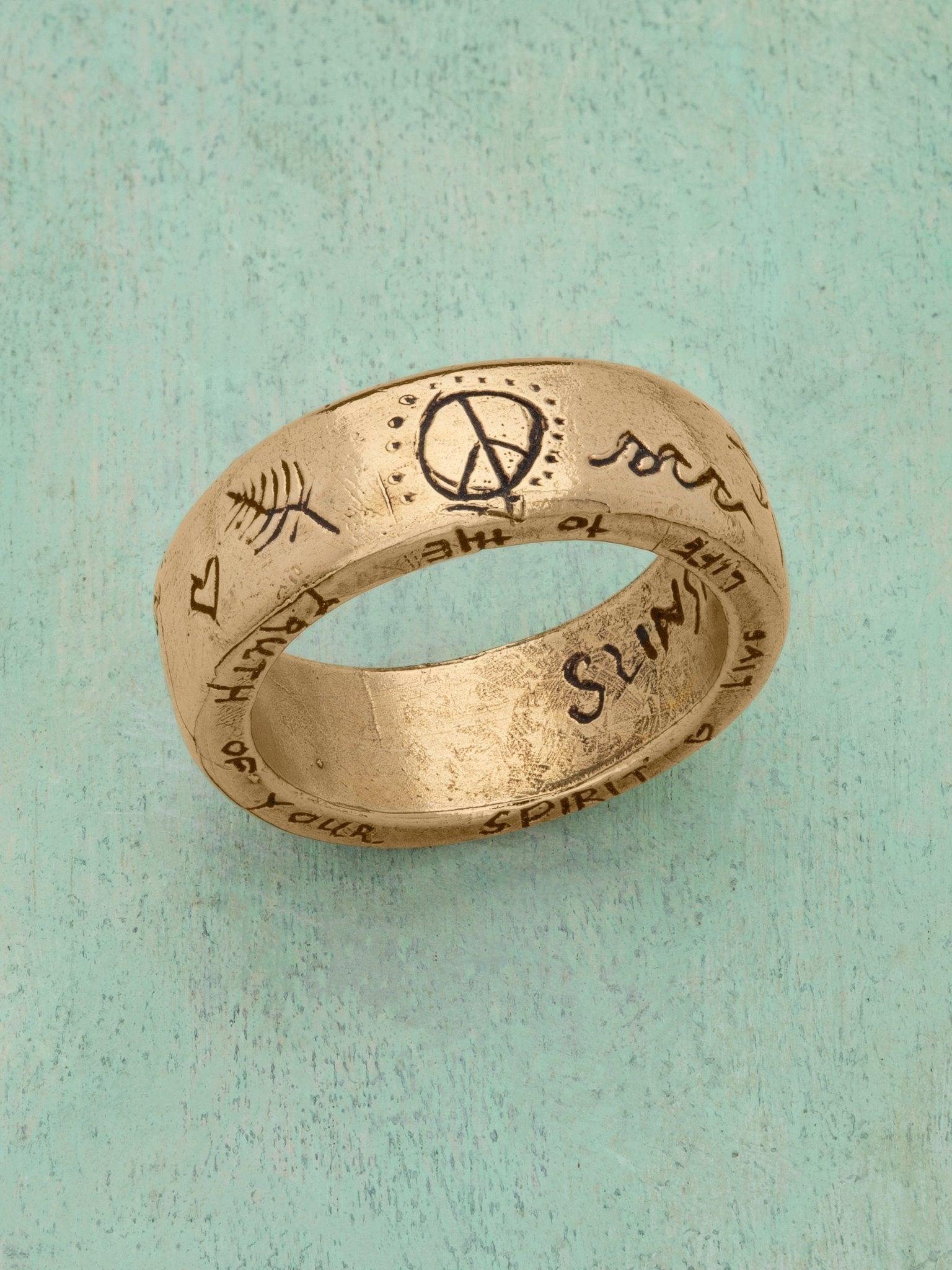 Love and Peace Ring - Jes MaHarry