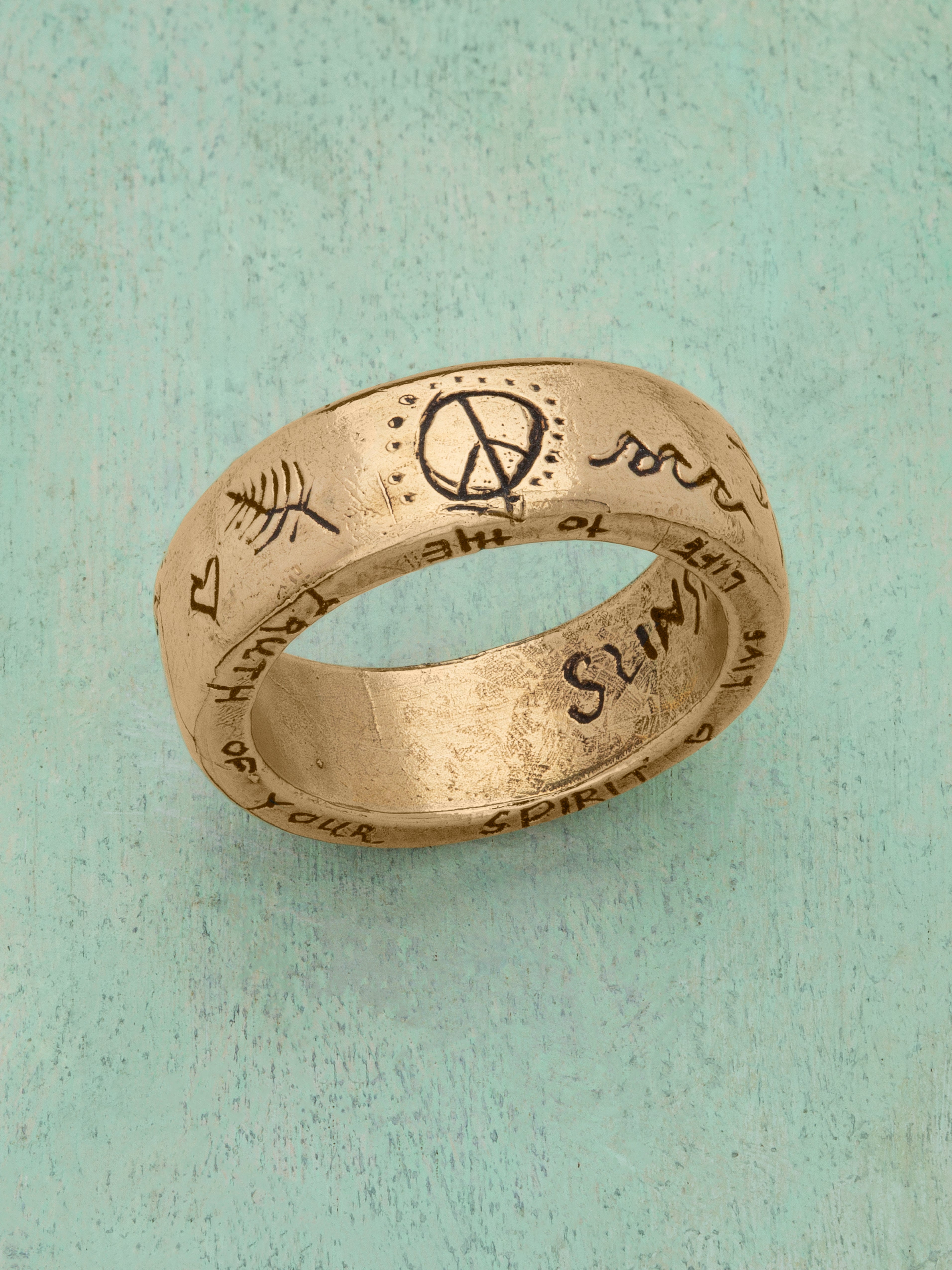 Love and Peace Ring