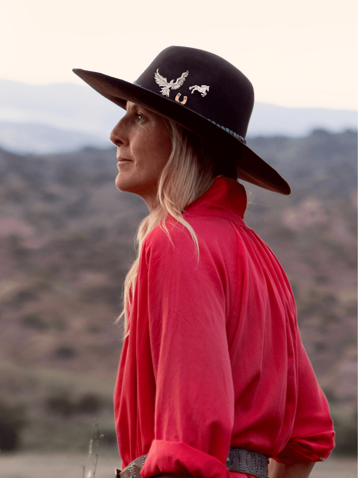 Ojai Cowgirl Hat in Chocolate — Handmade by Jes MaHarry