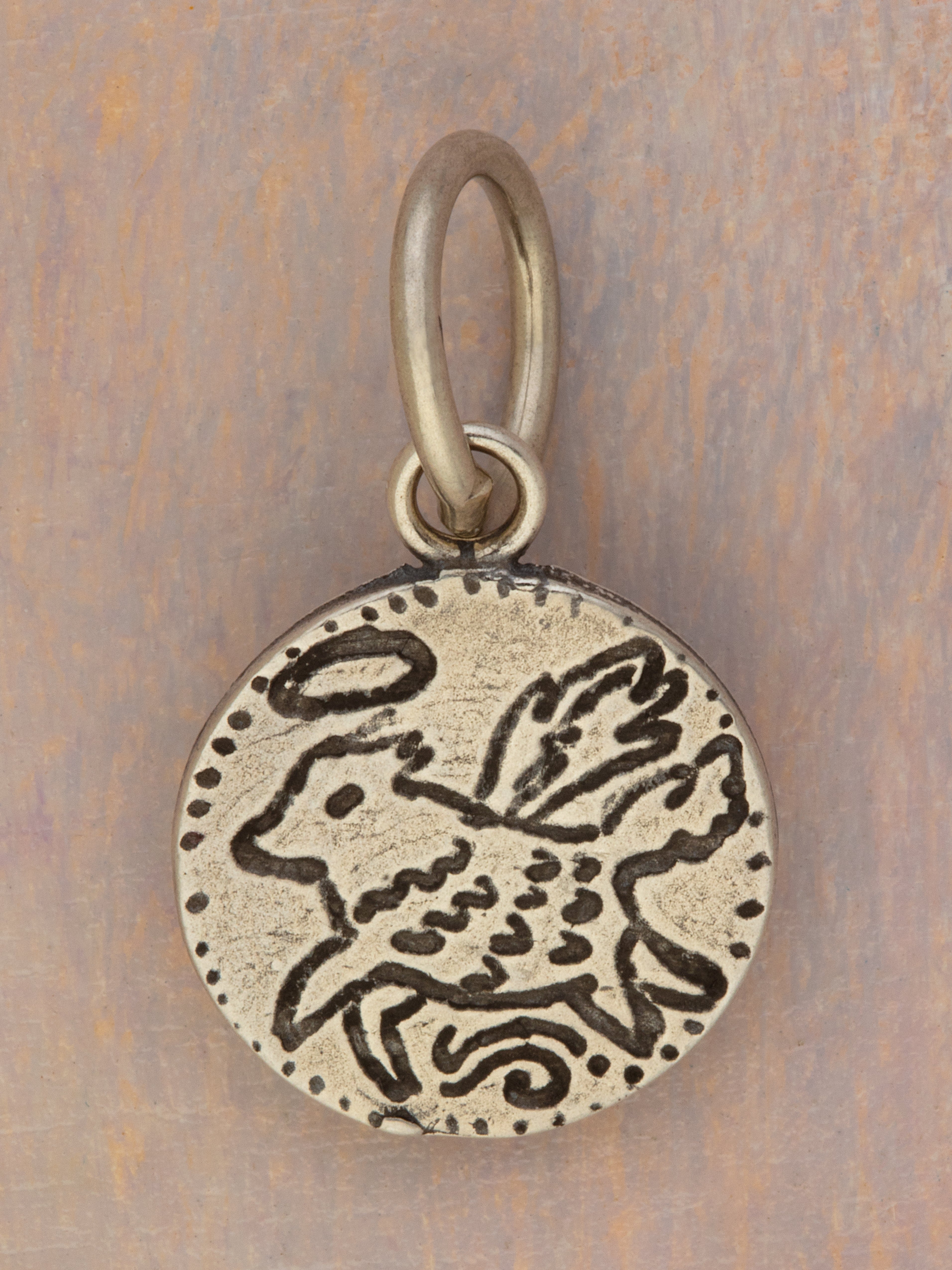 Dog Angel Charm