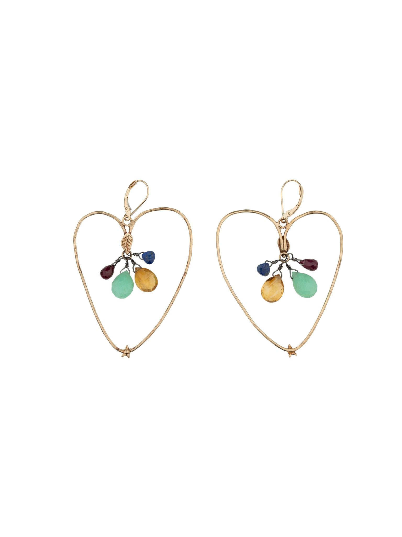 Hearts Bounty Earrings — Handmade by Jes MaHarry