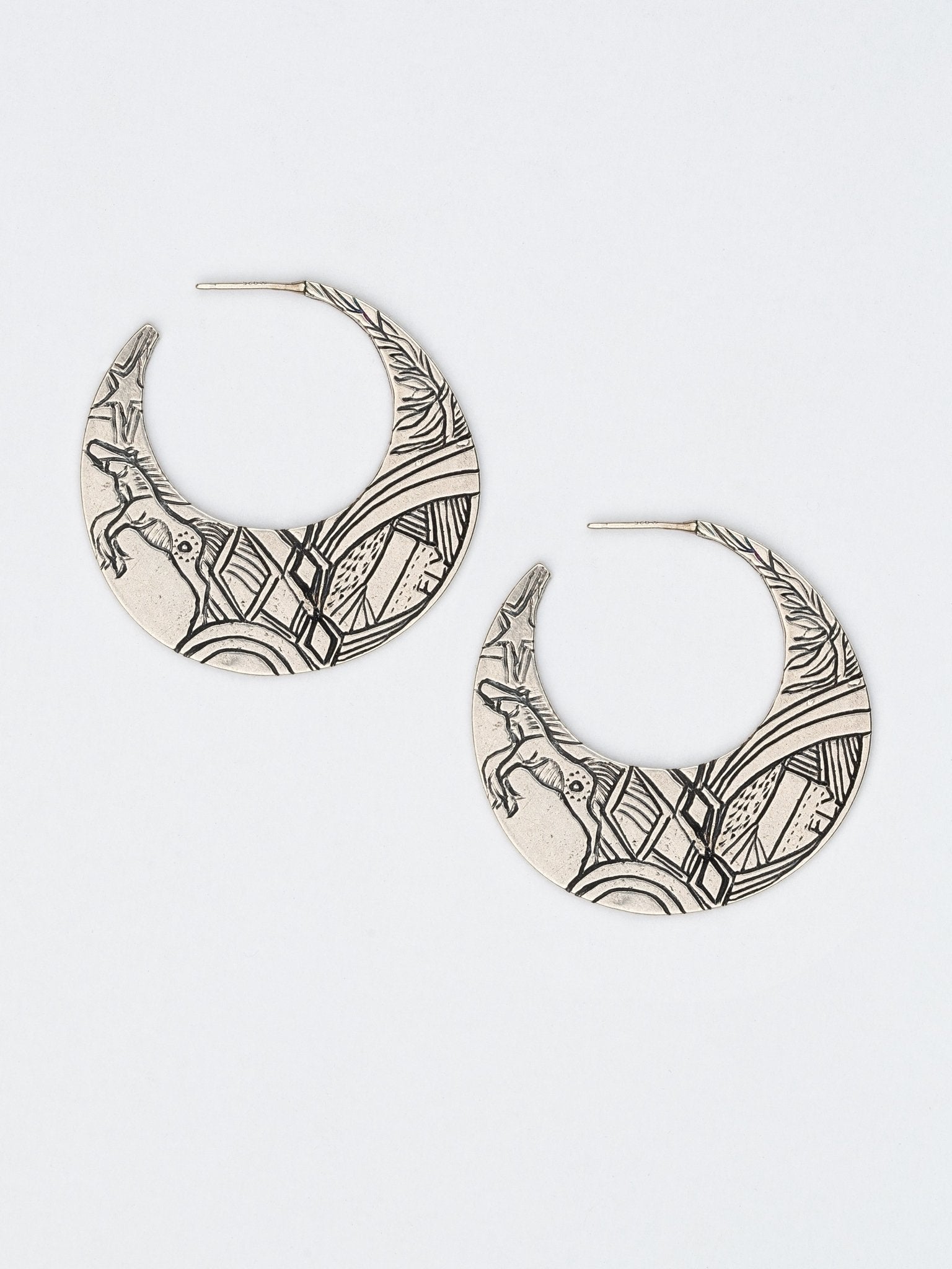 Climb High Sterling Earrings — Handmade by Jes MaHarry
