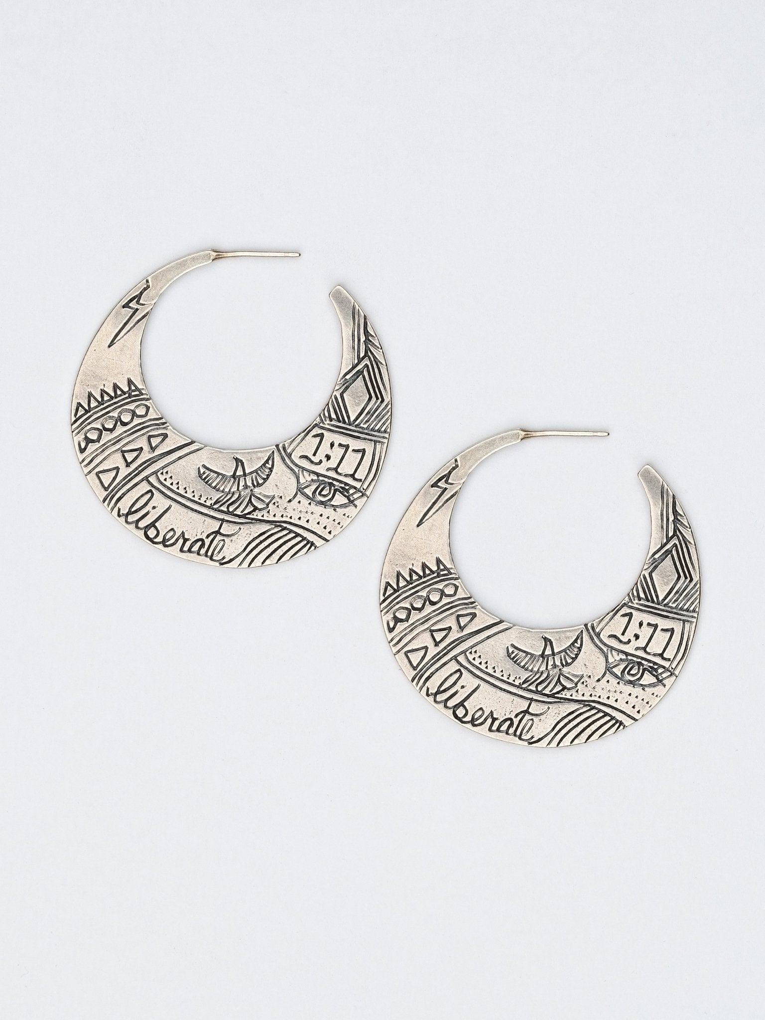 Climb High Sterling Earrings — Handmade by Jes MaHarry