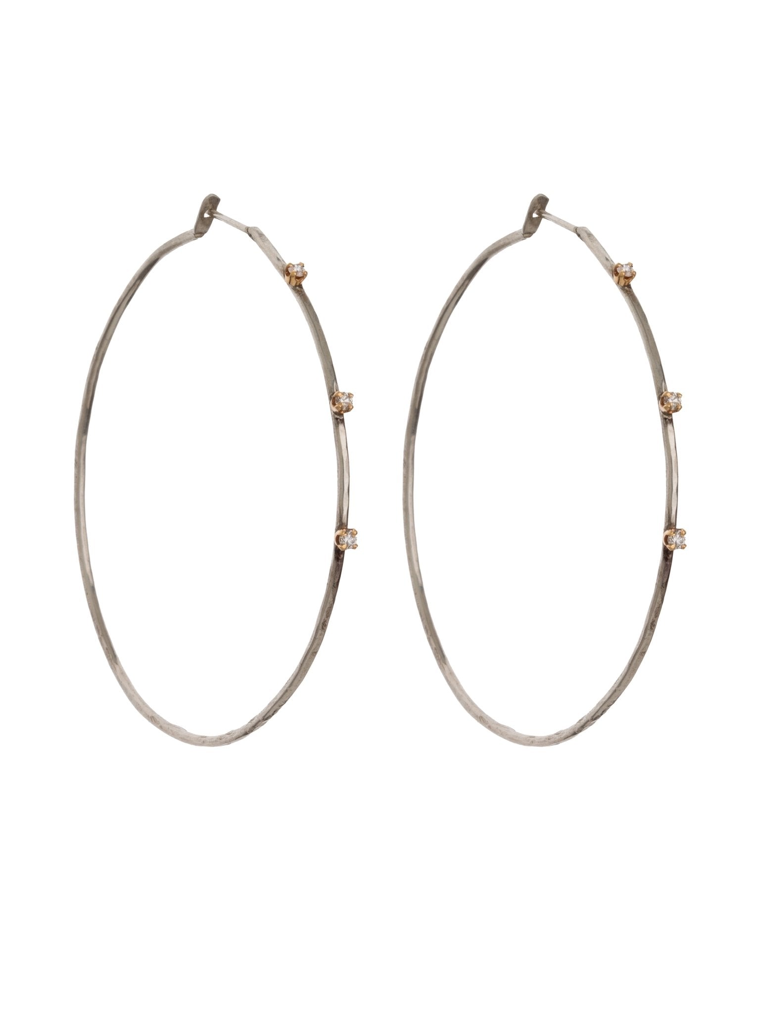 Starlight Hoop Earrings — Handmade by Jes MaHarry