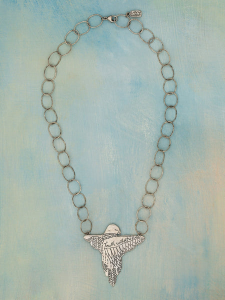 jasonhawk ジェイソンホーク　クローネックレス　伊利篤ledrechwe Truth Hawk Necklace - Shop | Jes MaHarry