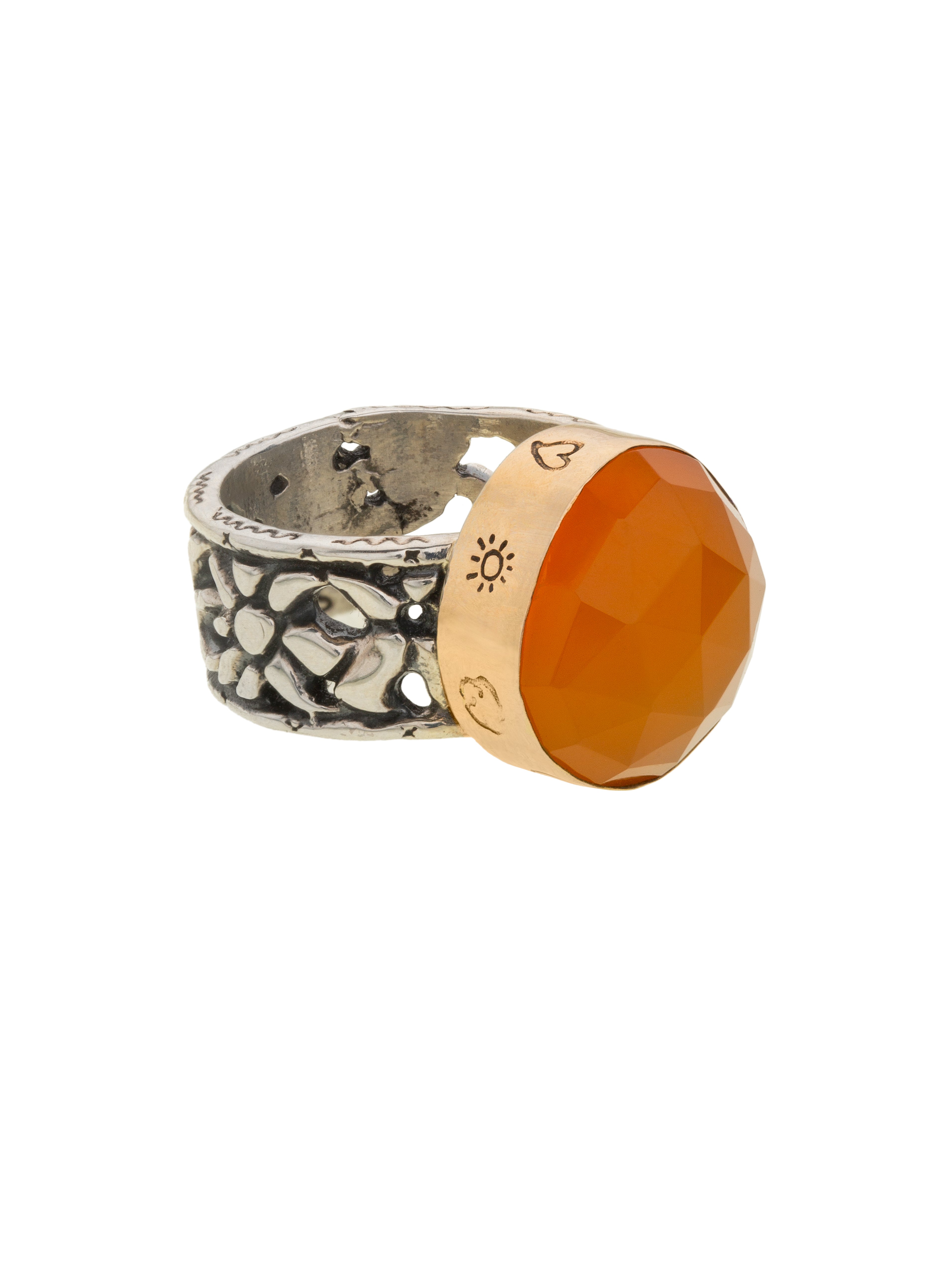 Carnelian Ember Ring