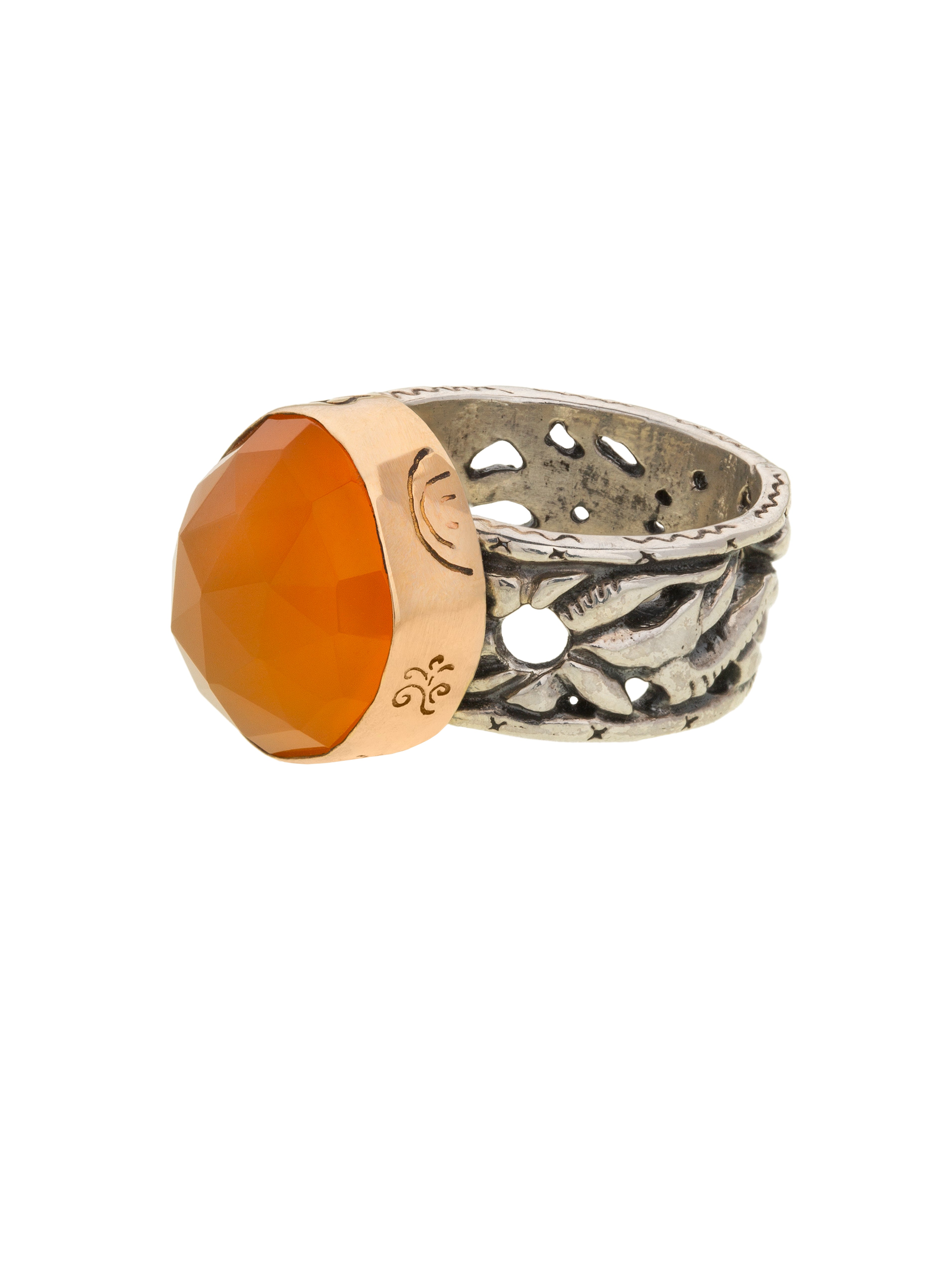 Carnelian Ember Ring