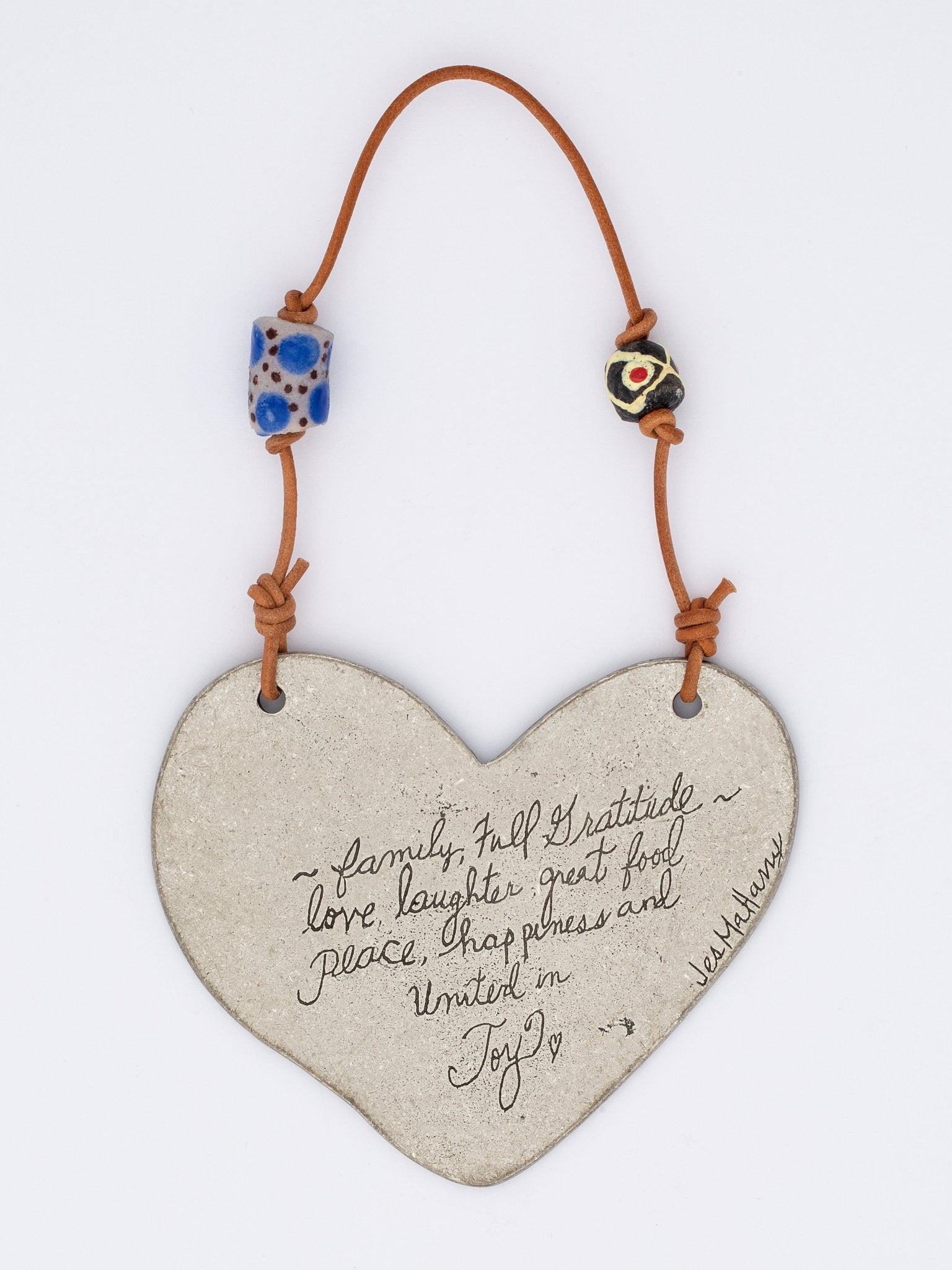 Bound by Love Pewter Ornament — Handmade by Jes MaHarry