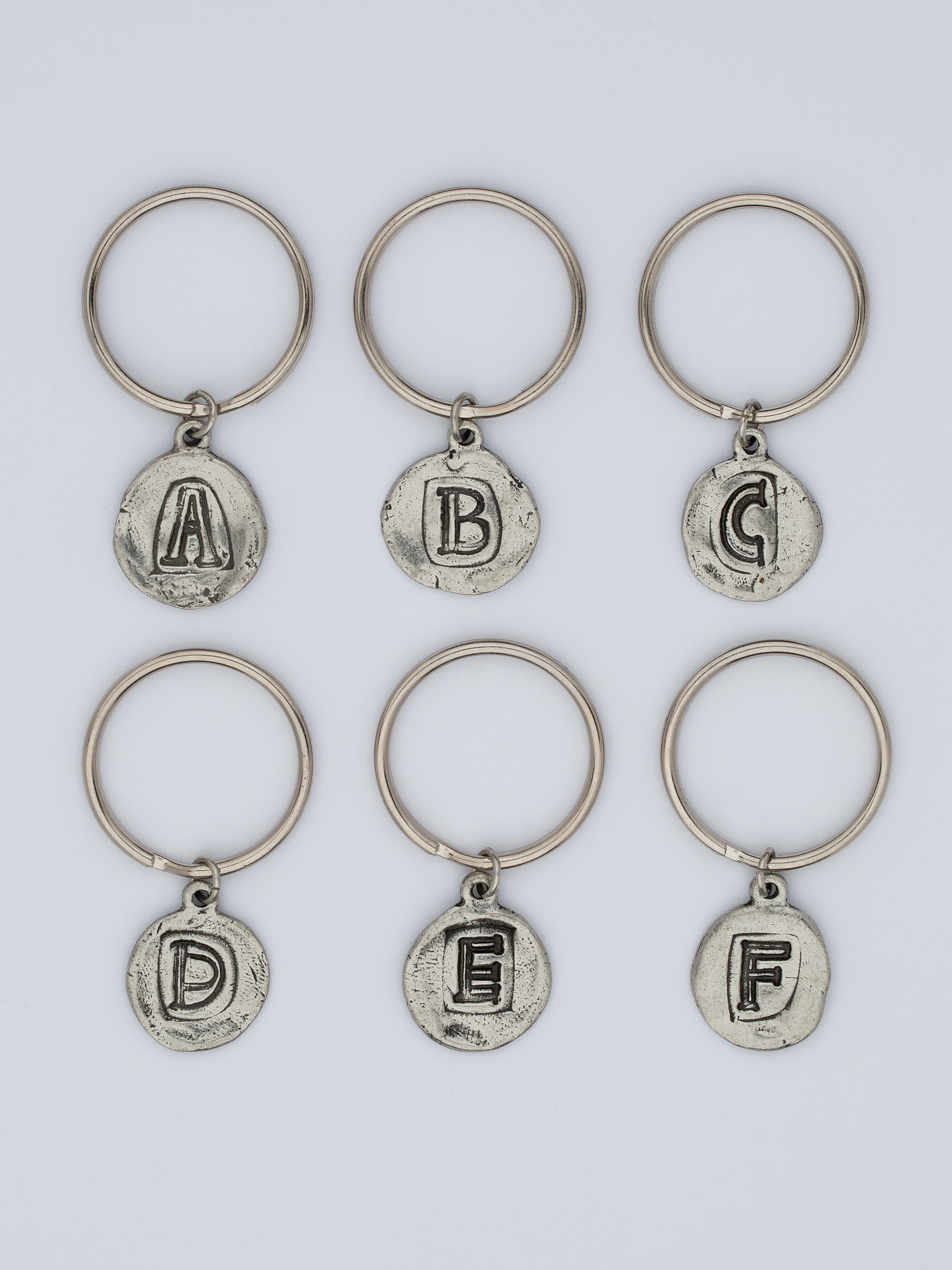 Choose Your Letter Keyring