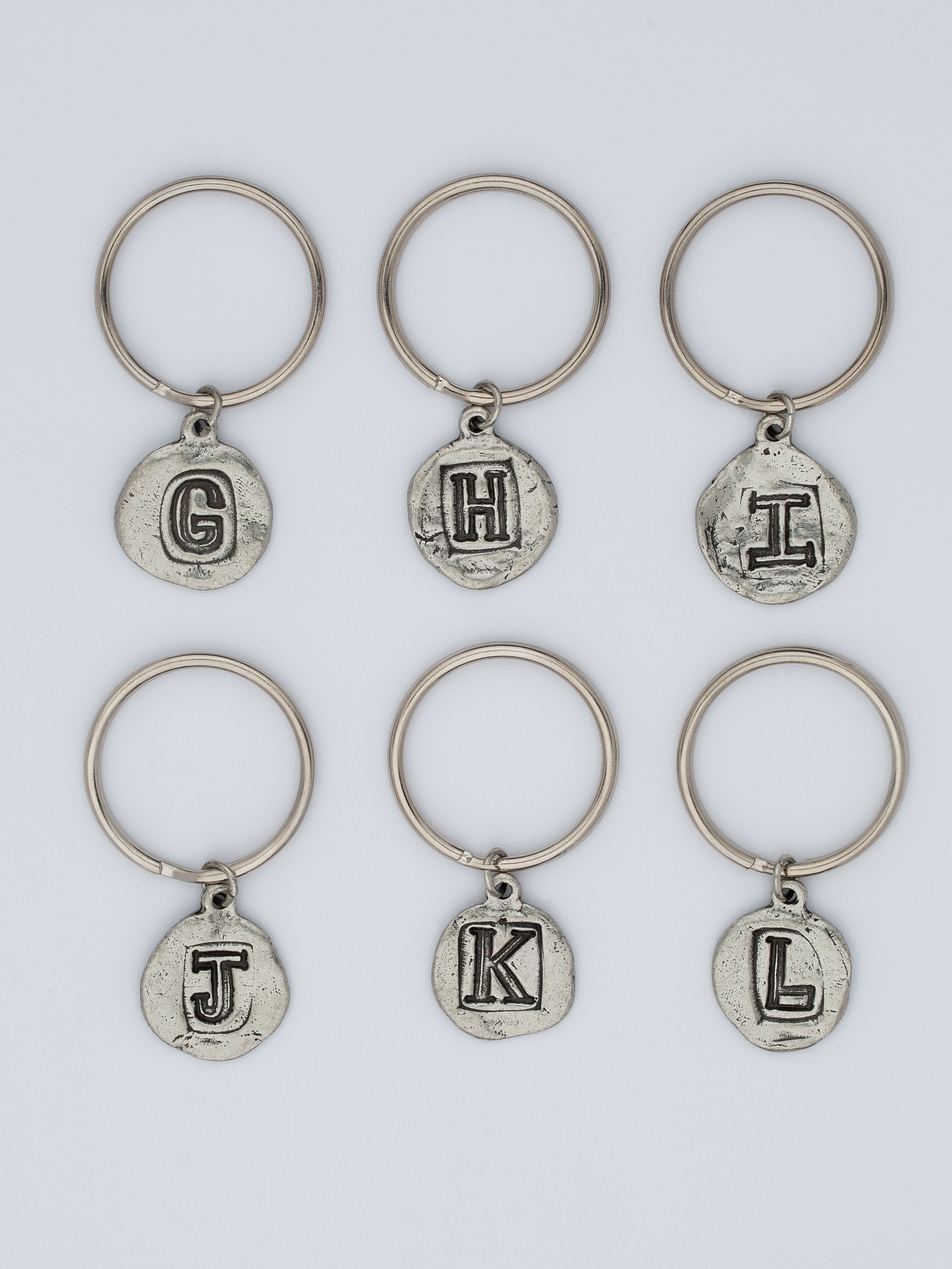 Choose Your Letter Keyring