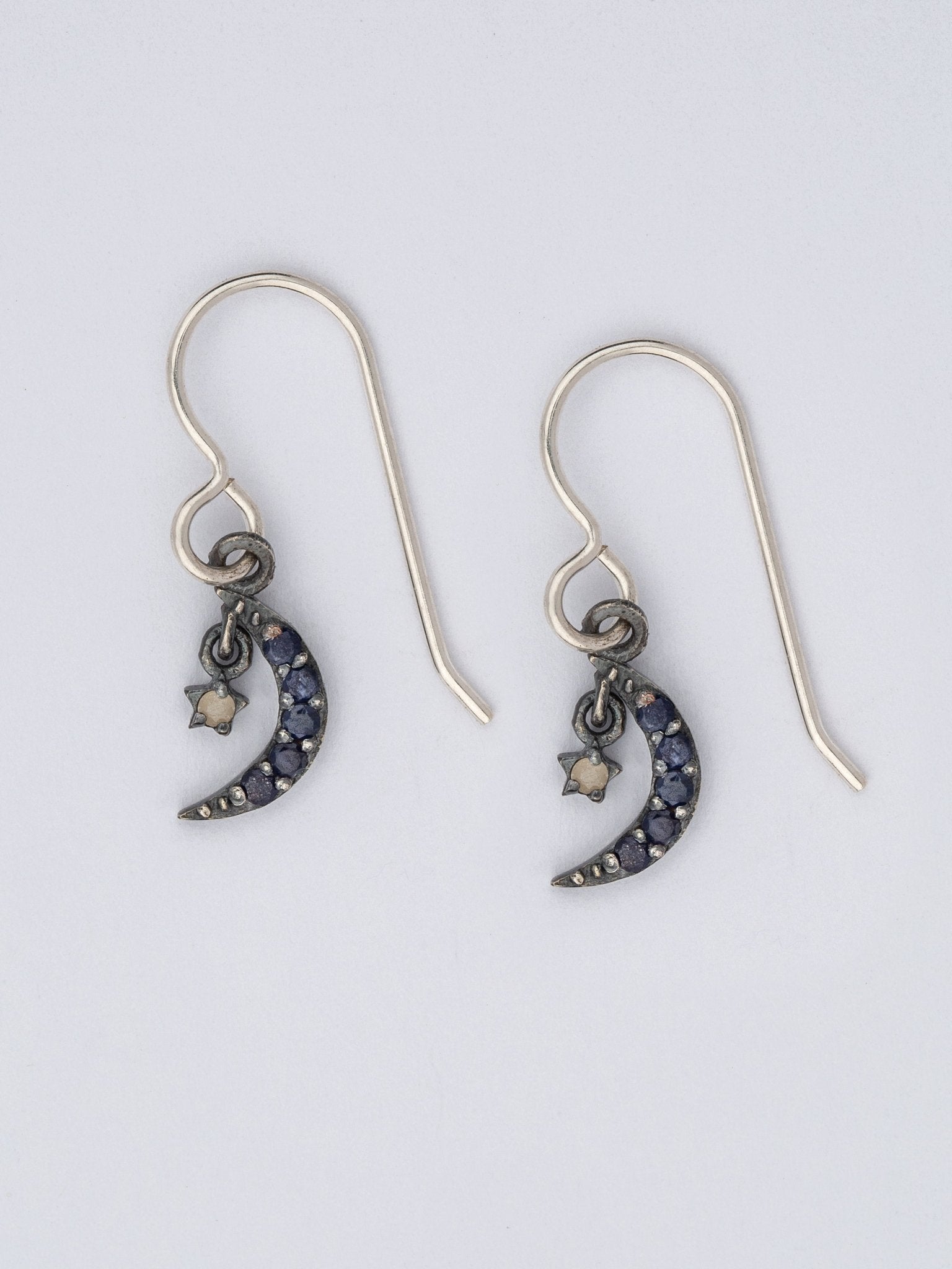 Moon Whisper Earrings — Handmade by Jes MaHarry