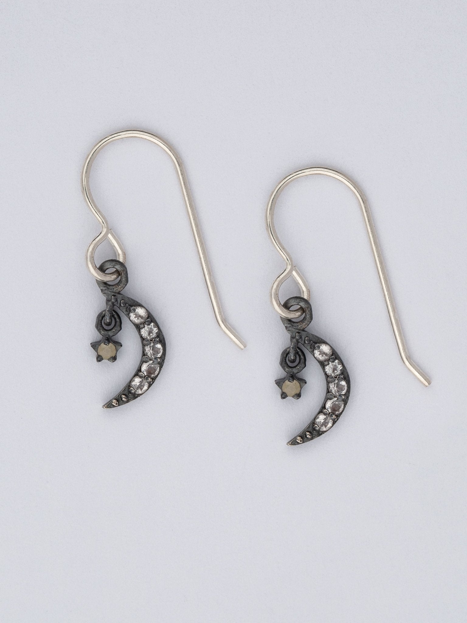 Moon Whisper Earrings — Handmade by Jes MaHarry