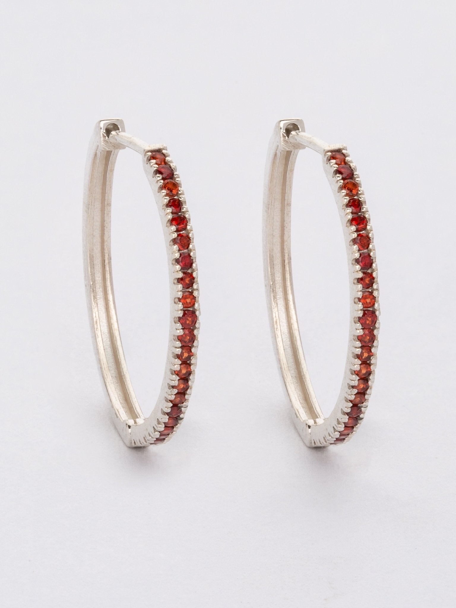 Large Inner Radiance Huggie Earrings — Handmade by Jes MaHarry