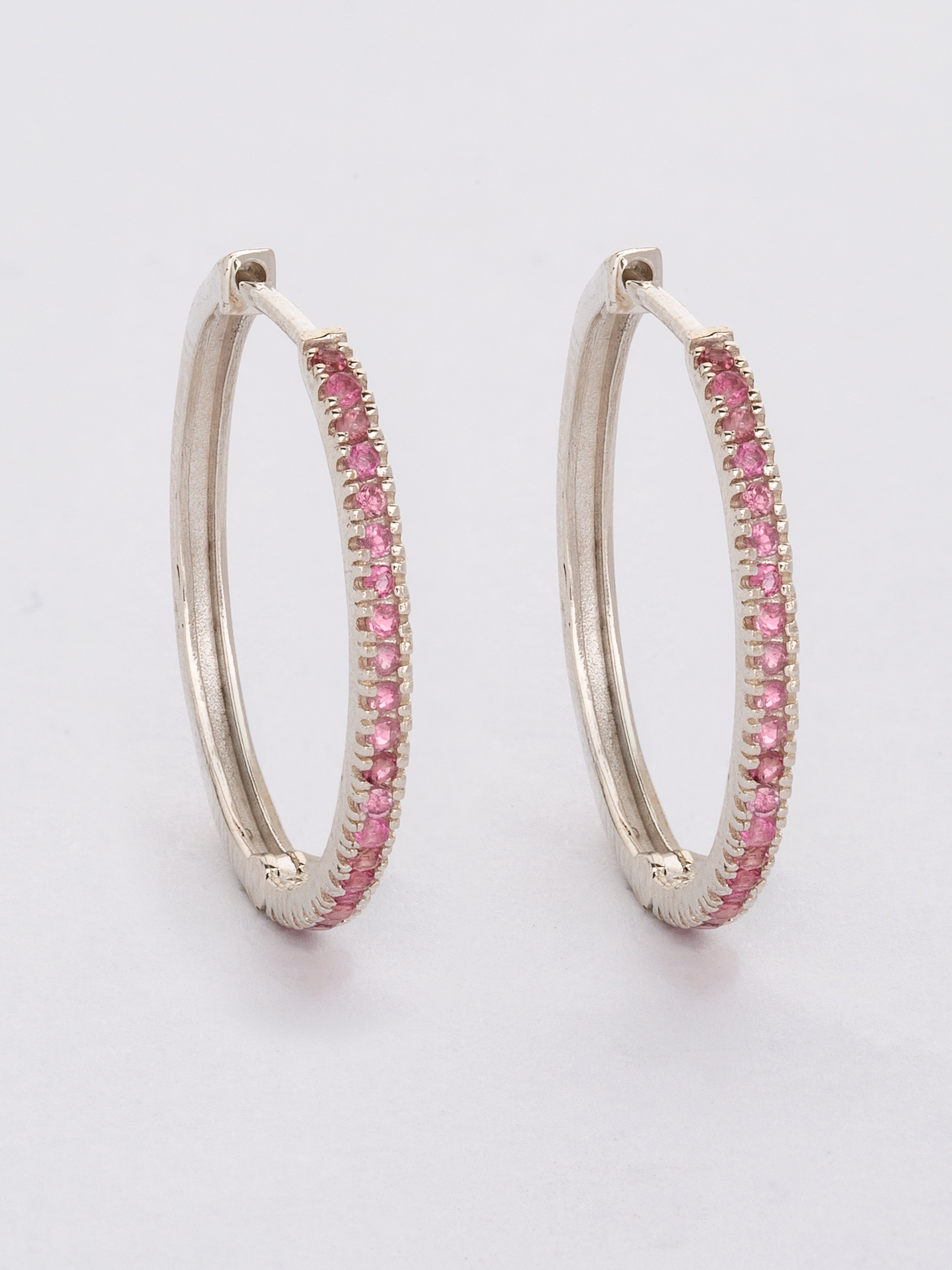 Large Inner Radiance Huggie Earrings