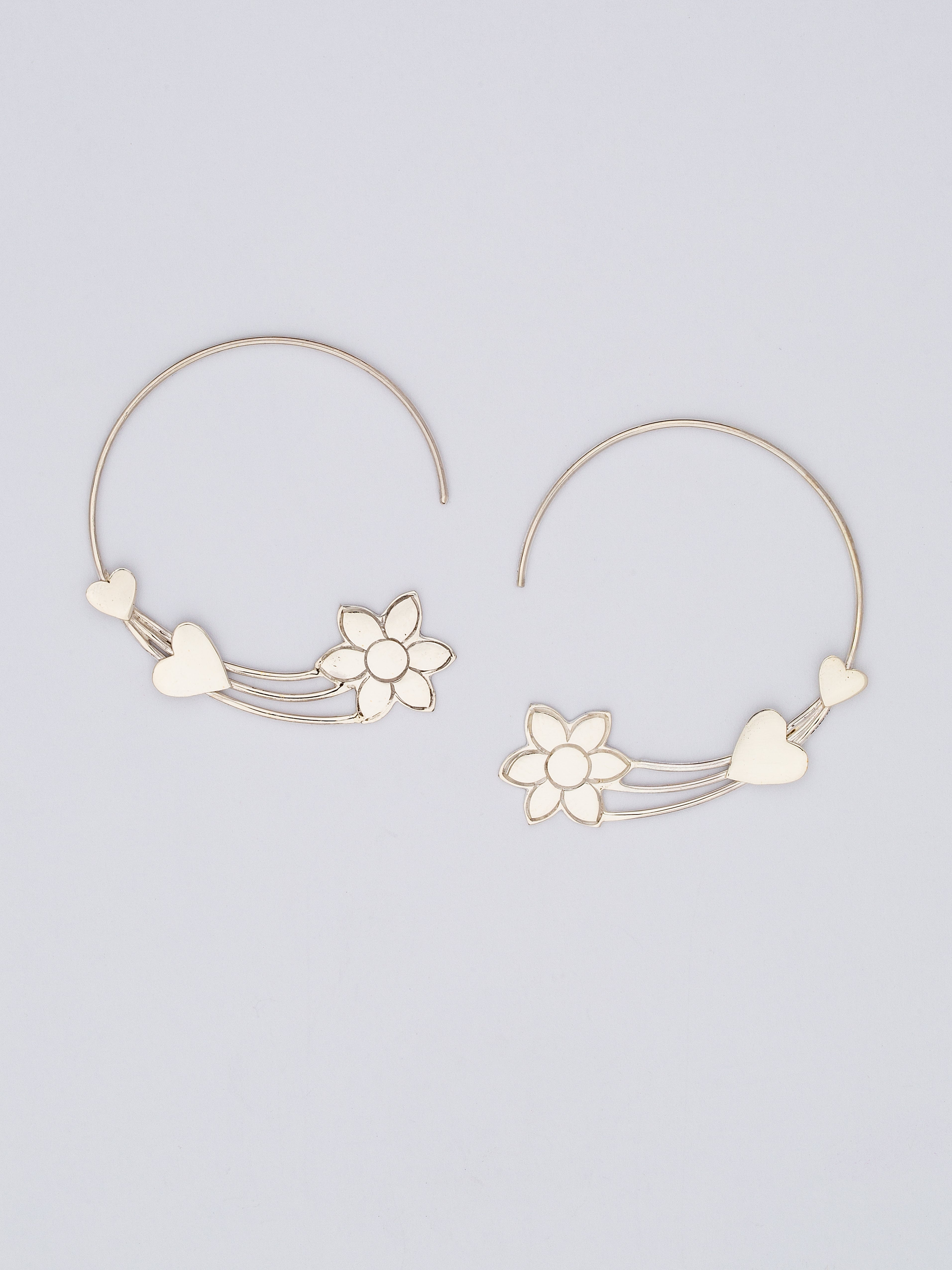 Peace and Wonder Hoop Earrings