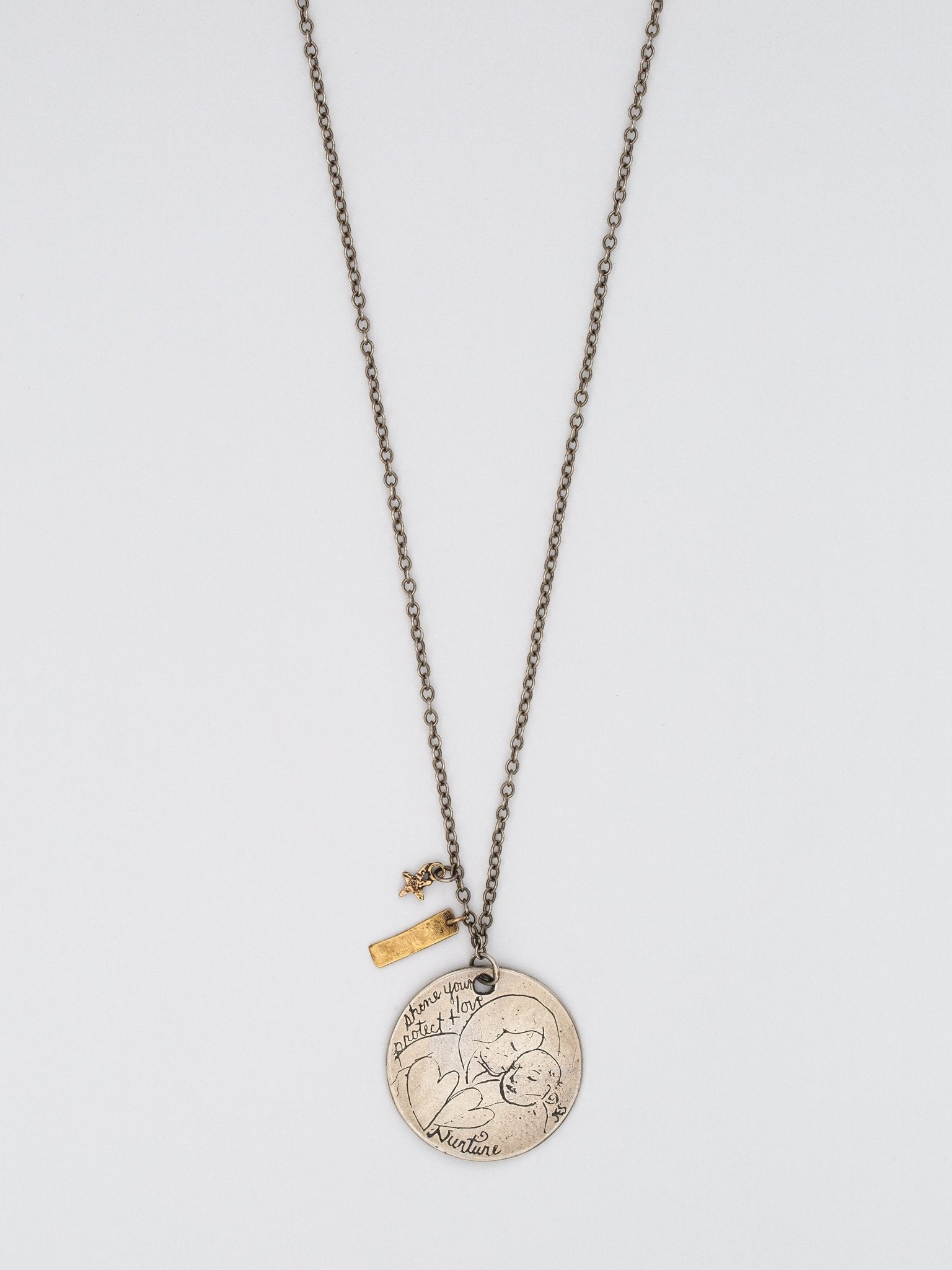 Protect, Nurture, And Love Necklace — Handmade by Jes MaHarry