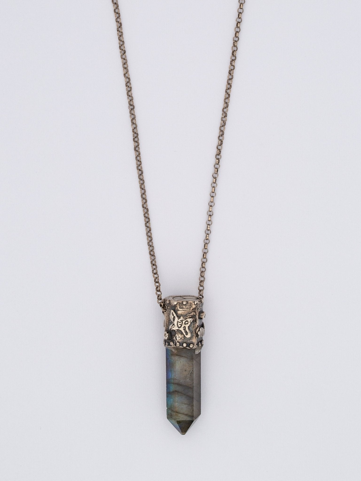 Power Stone Labradorite Necklace — Handmade by Jes MaHarry