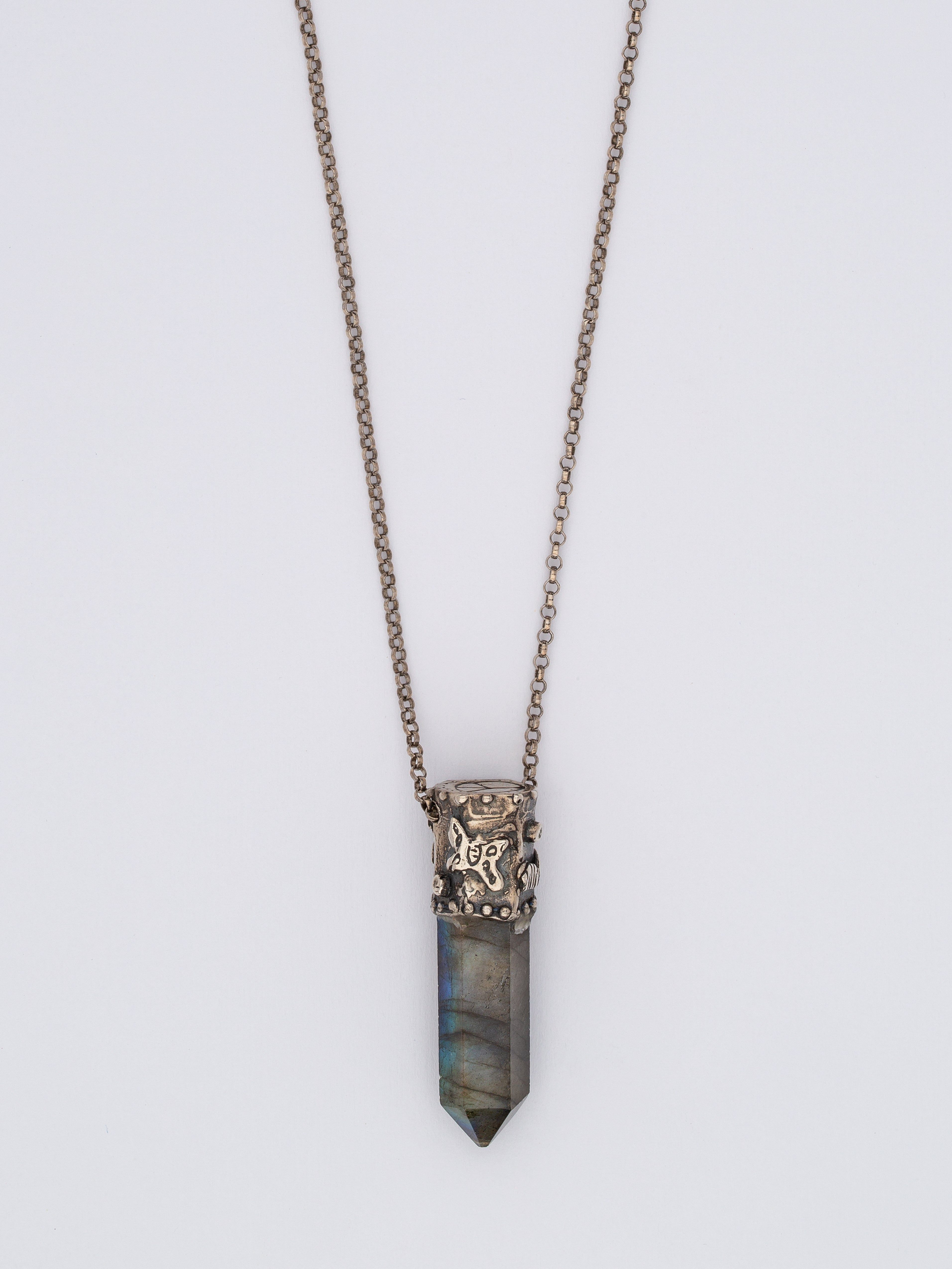 Power Stone Labradorite Necklace