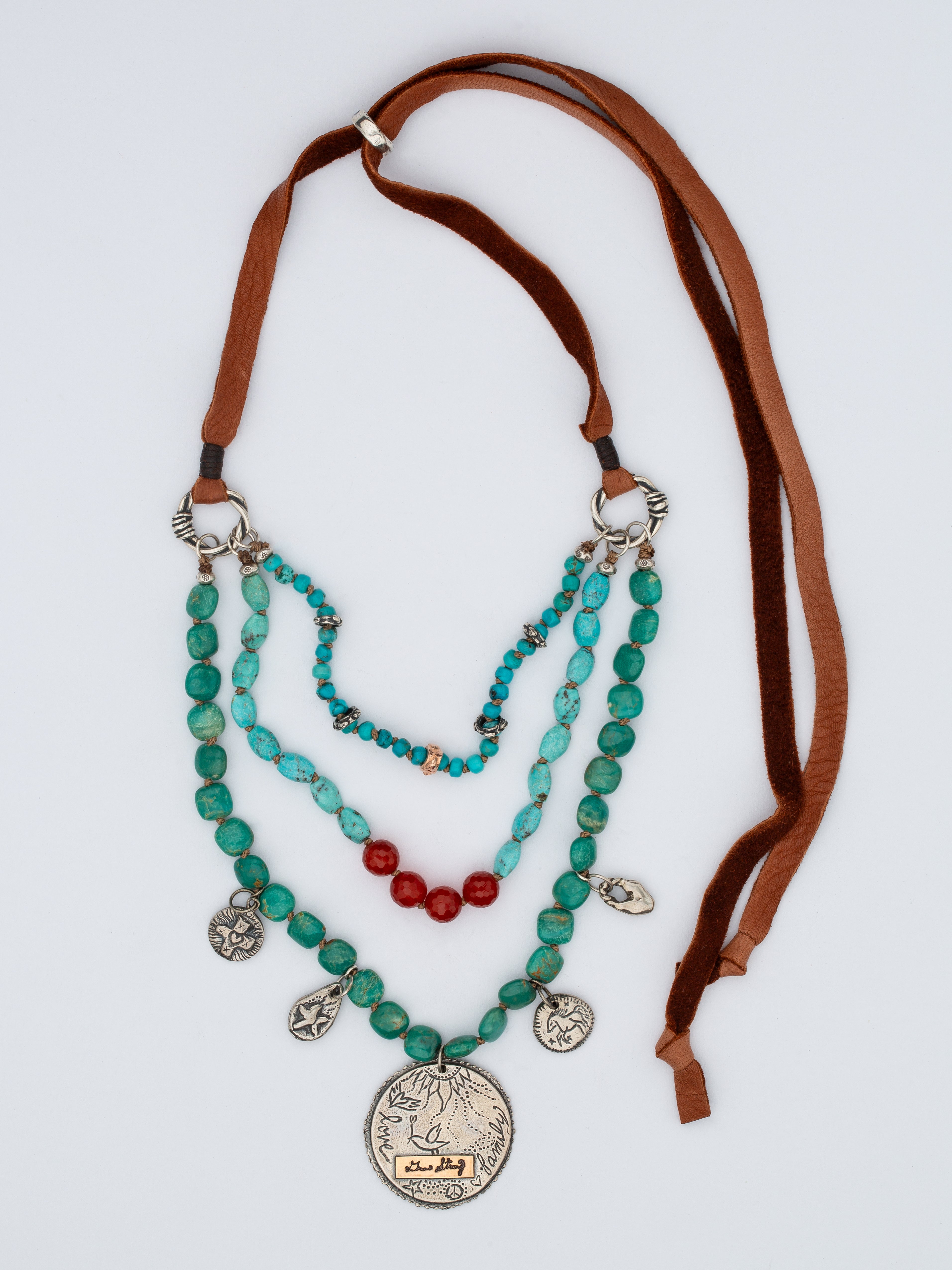 Shades of Turquoise Necklace