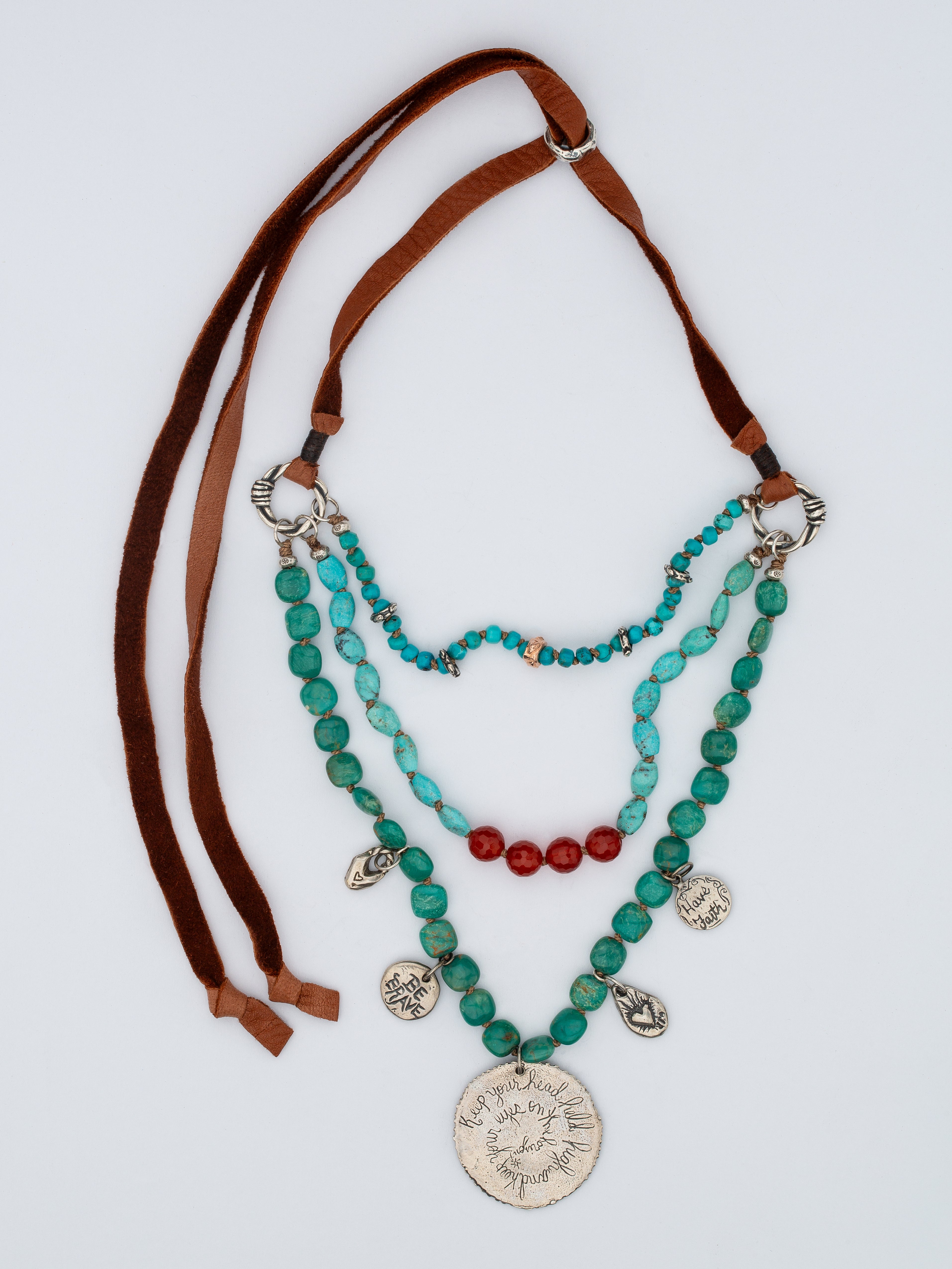 Shades of Turquoise Necklace