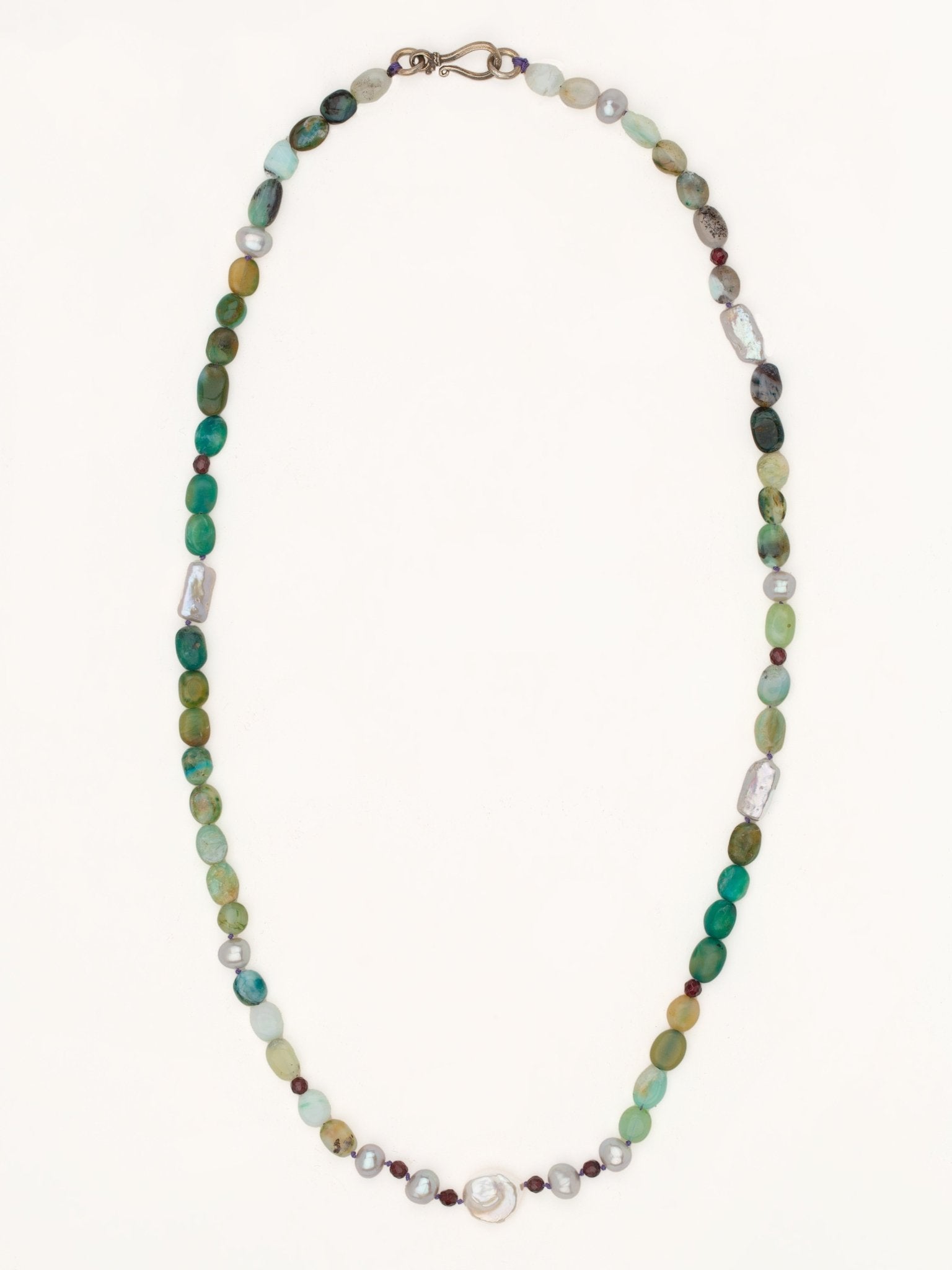 Peruvian Opal Necklace — Handmade by Jes MaHarry
