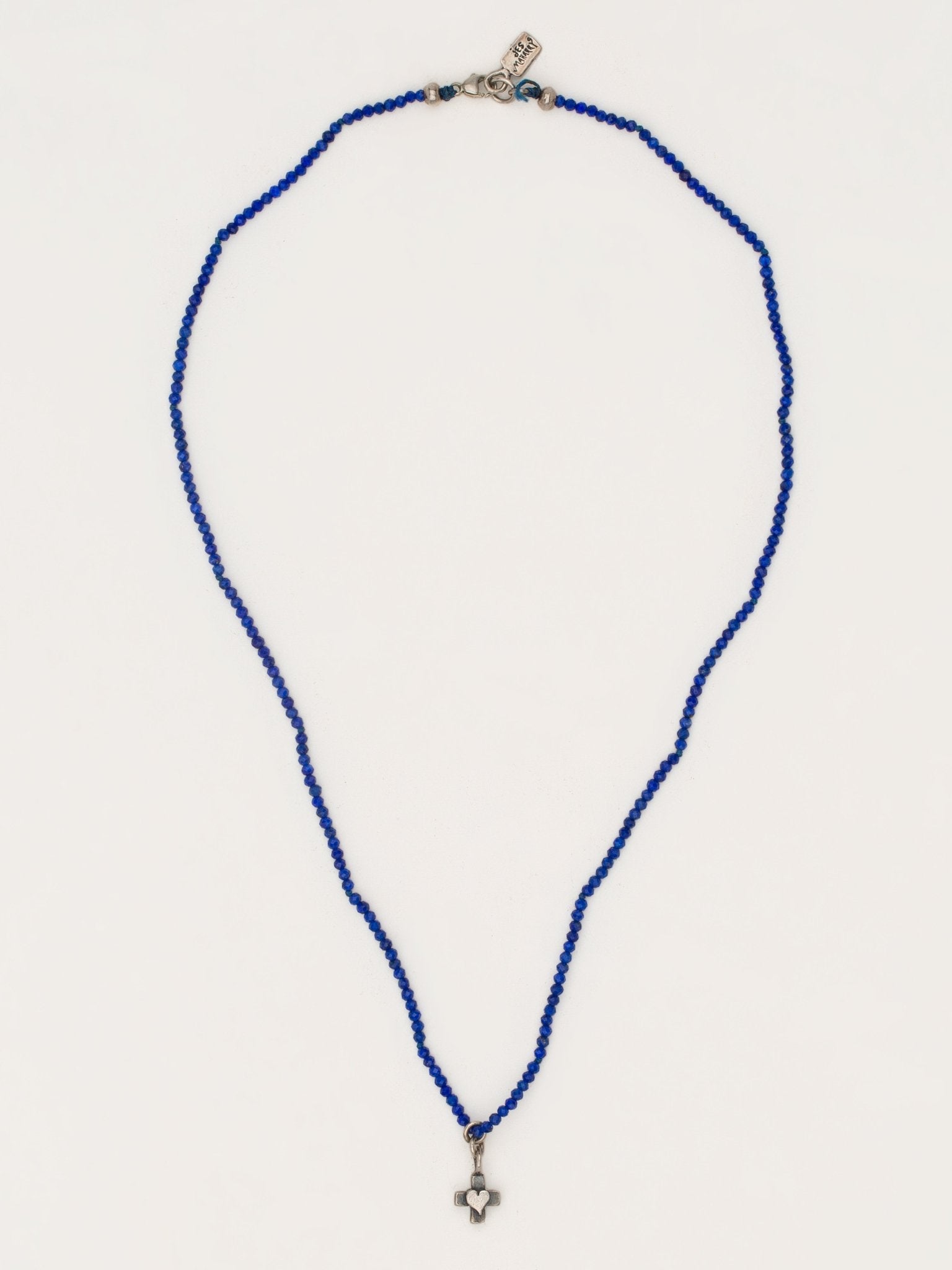 Faithful Lapis Necklace — Handmade by Jes MaHarry