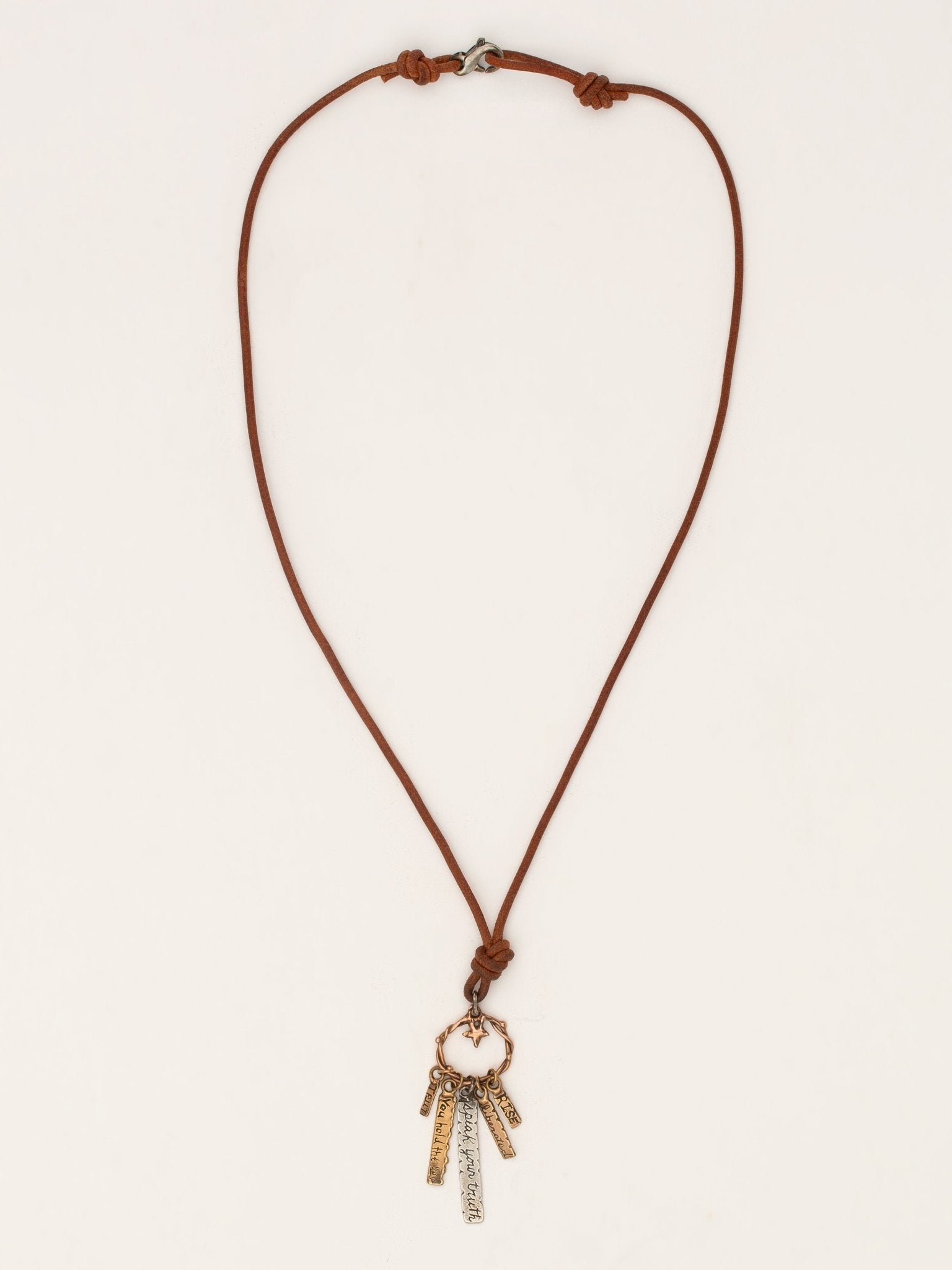 Speak Your Truth Necklace — Handmade by Jes MaHarry